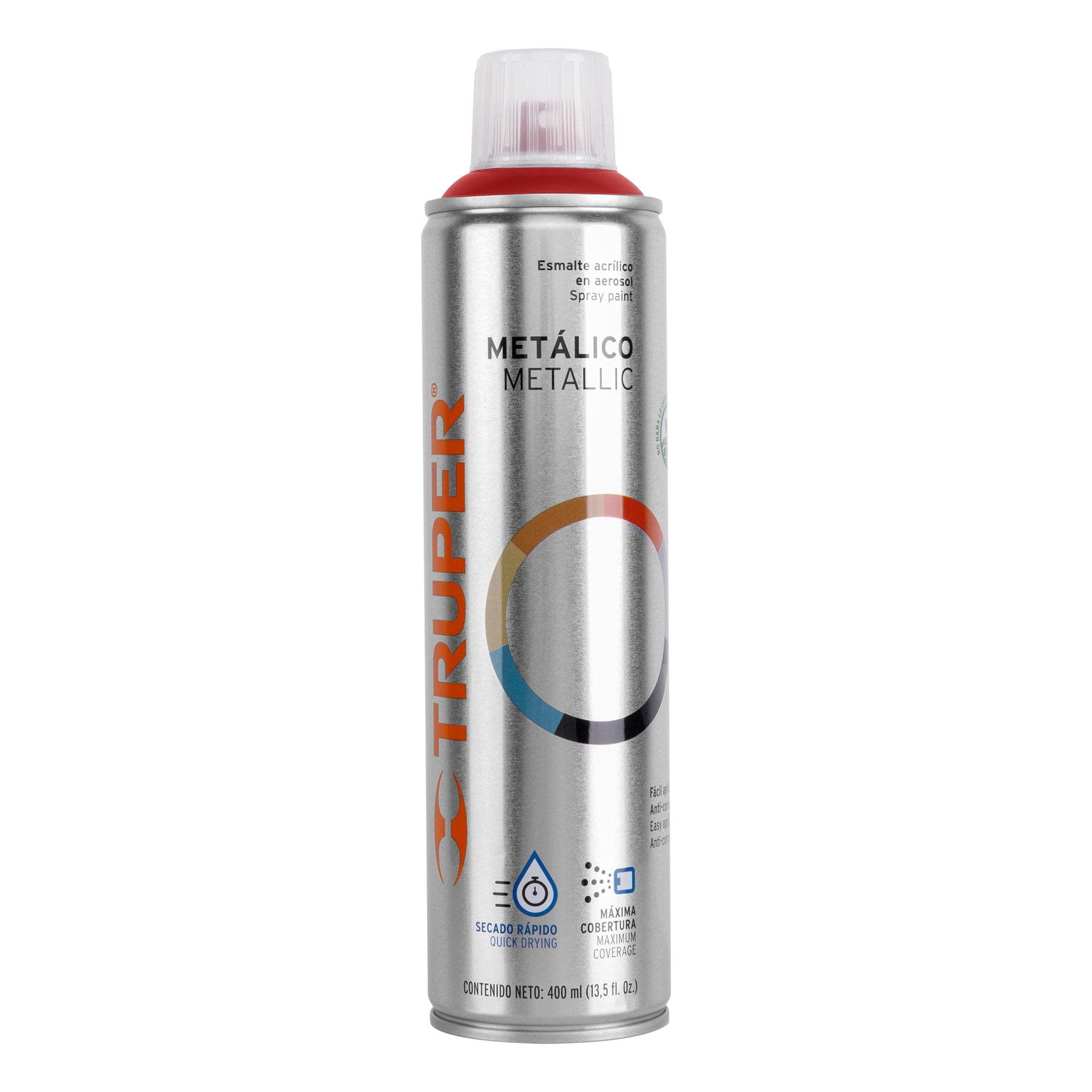 Acrylic Enamel Spray Paint for Metal - Vibrant Red Finish | Ideal for DIY Projects, Automotive Touch-Ups & Home Decor