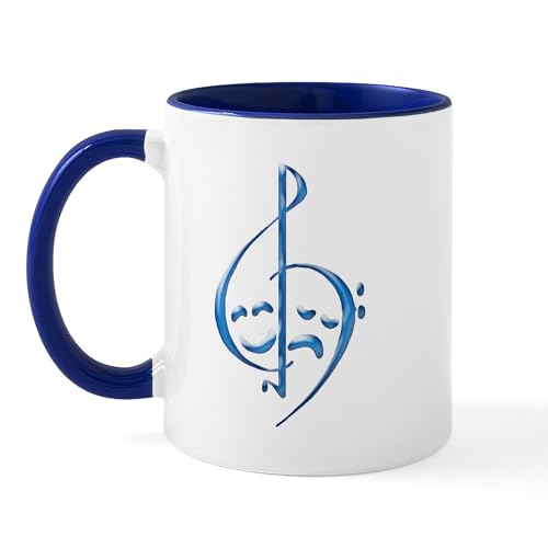 White/Navy Inside - Musical Theatre Mug