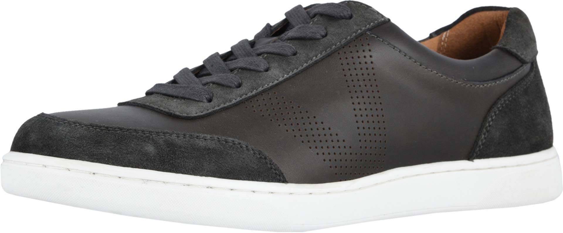 Vionic Men's Mott Brok Greige Fashion Sneakers Size 8.5 | Comfortable Walking Shoes for Men | Casual & Athletic Style for Everyday Wear, Work & Travel