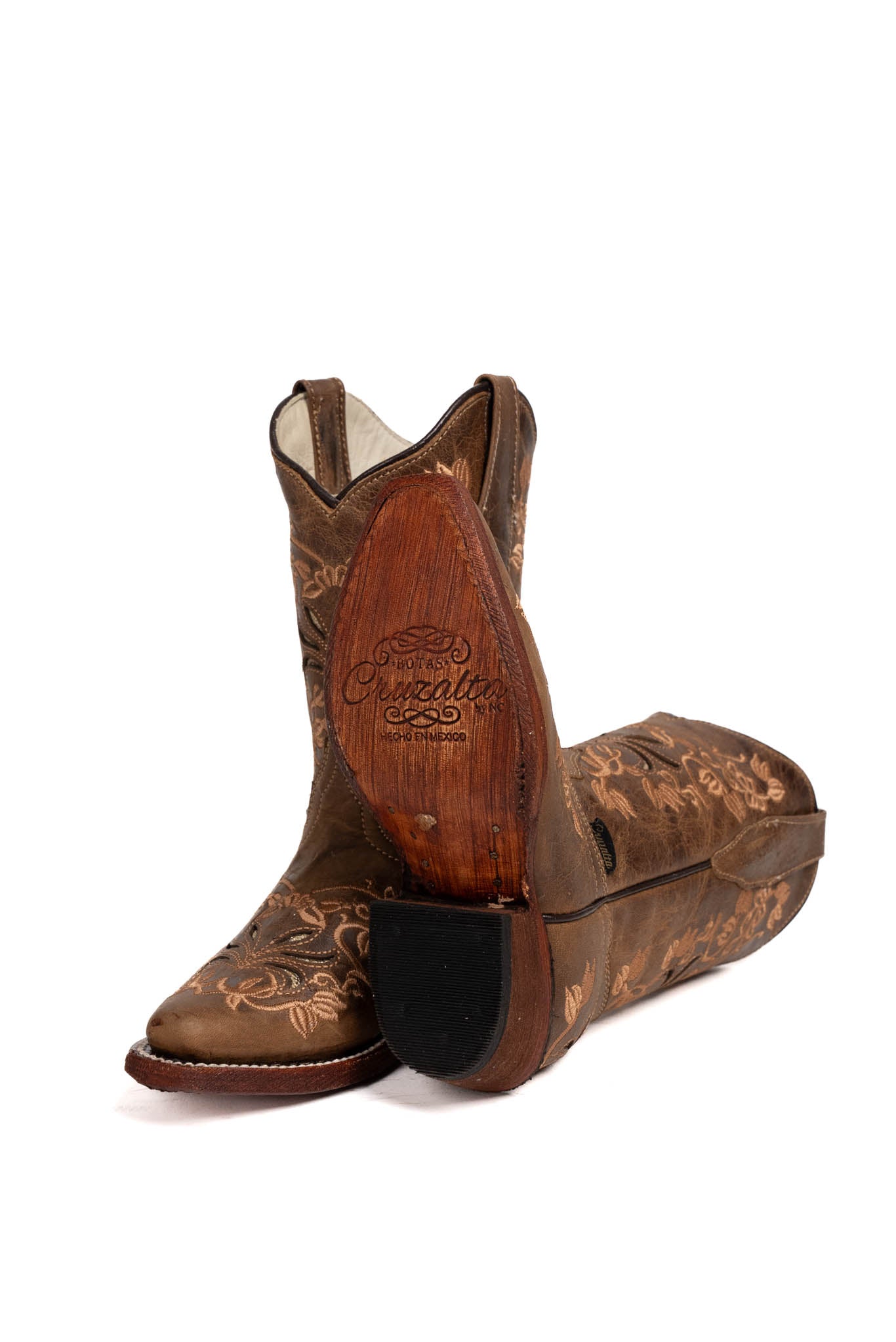 Vintage Cowgirl Boots for Women - Little Otoño Capuchino Retro Western Ankle Boots | Perfect for Country Music Festivals, Rodeos & Western Fashion Outfits