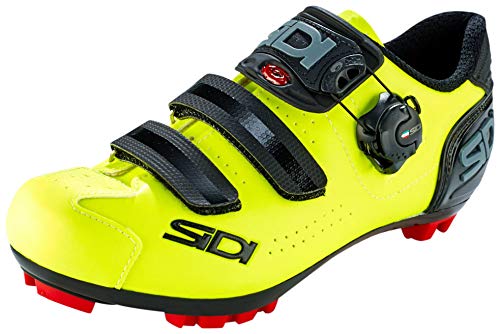 Sidi Trace 2 Mountain Bike Shoes - Men's MTB Cycling Shoes for Trail Riding & Enduro - Lightweight & Durable for Off-Road Biking Adventures