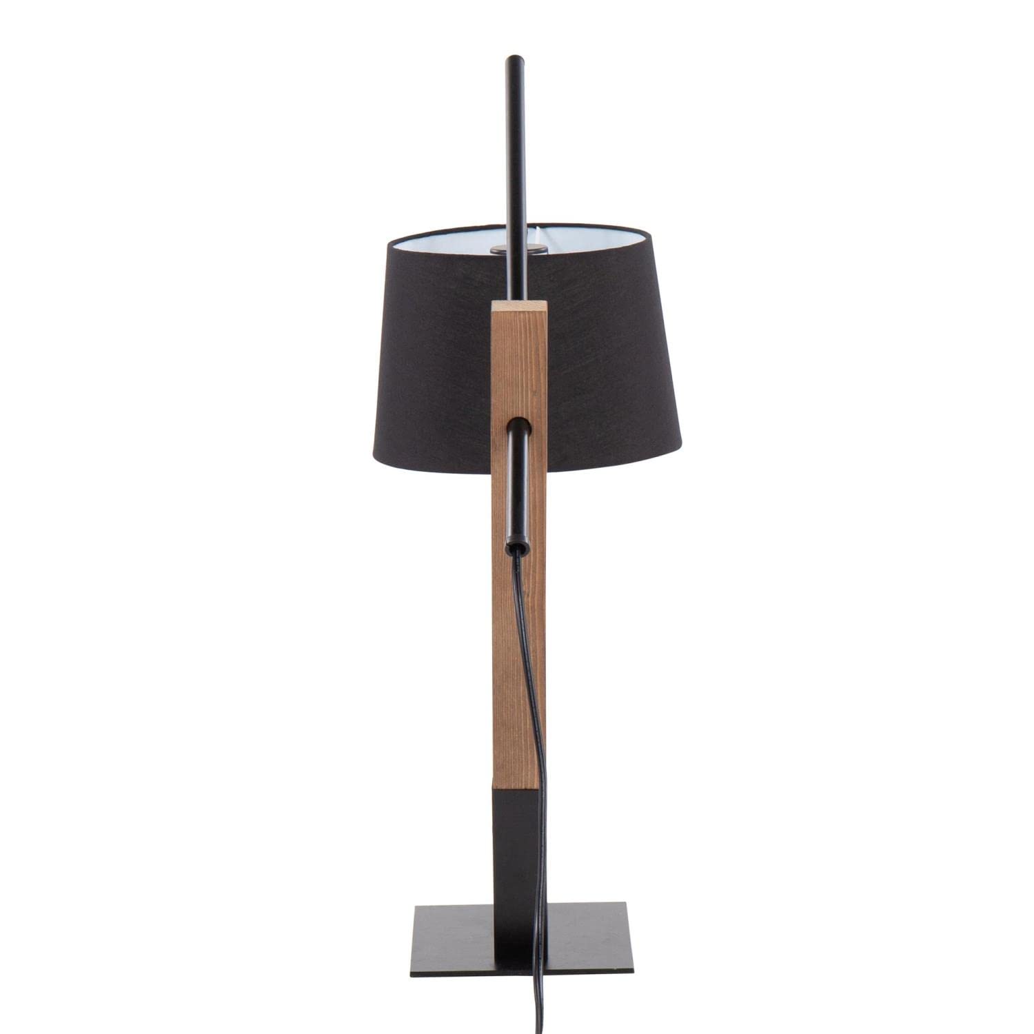 Modern Archer Table Lamp - Adjustable Desk Lamp & Bedside Nightstand Lamp, Small Black Table Lamp for Living Room, Bedroom, Office - Perfect for Reading, Working & Decor