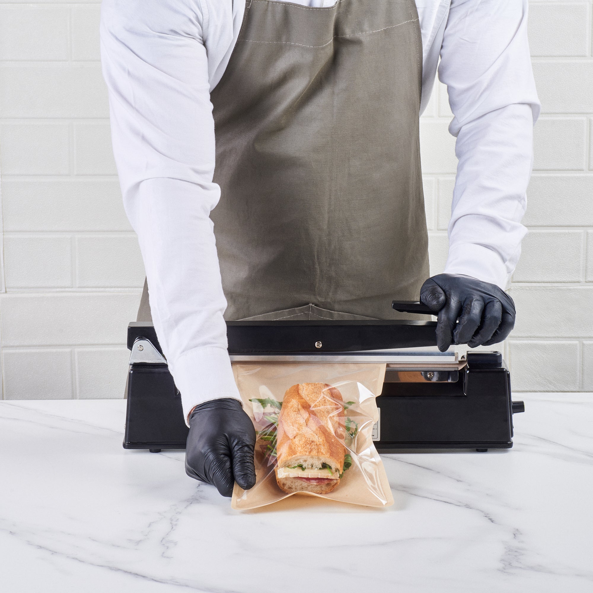 Heat Sealable Large Sandwich and Snack Bags - 11.5