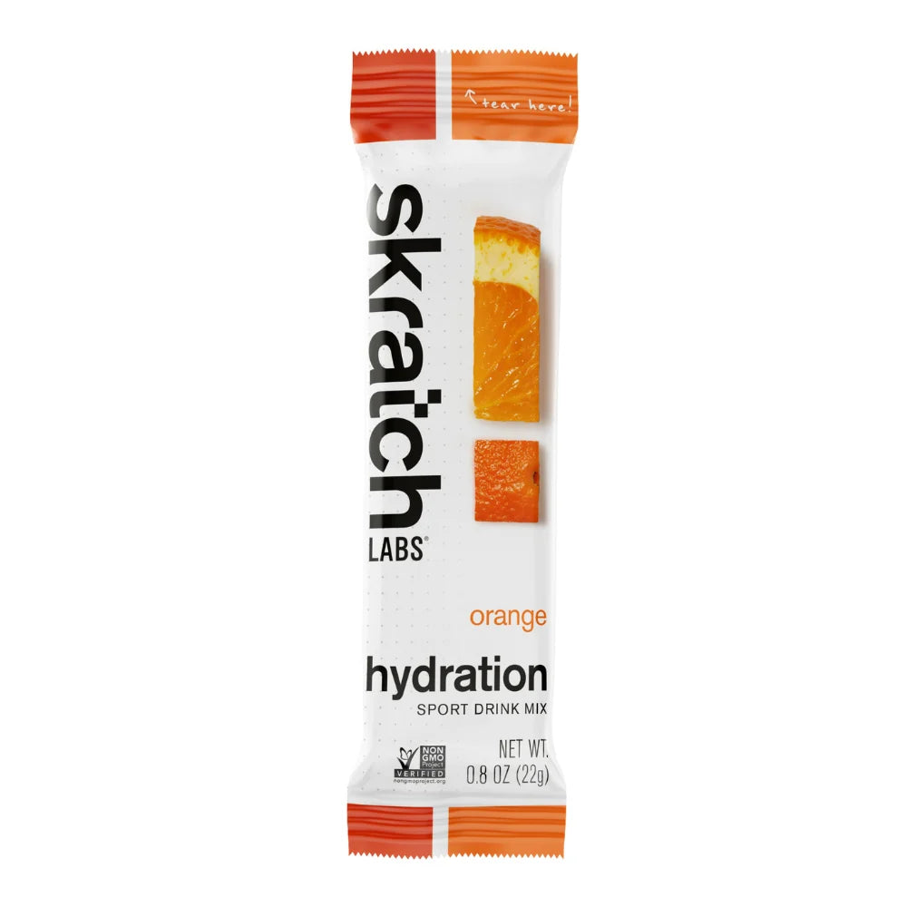 Skratch Labs Hydration Sport Drink Mix - Electrolyte Powder for Running, Cycling & Workouts - Single Serving Pouch (Lemon Lime) - Perfect for Endurance Athletes & Outdoor Activities