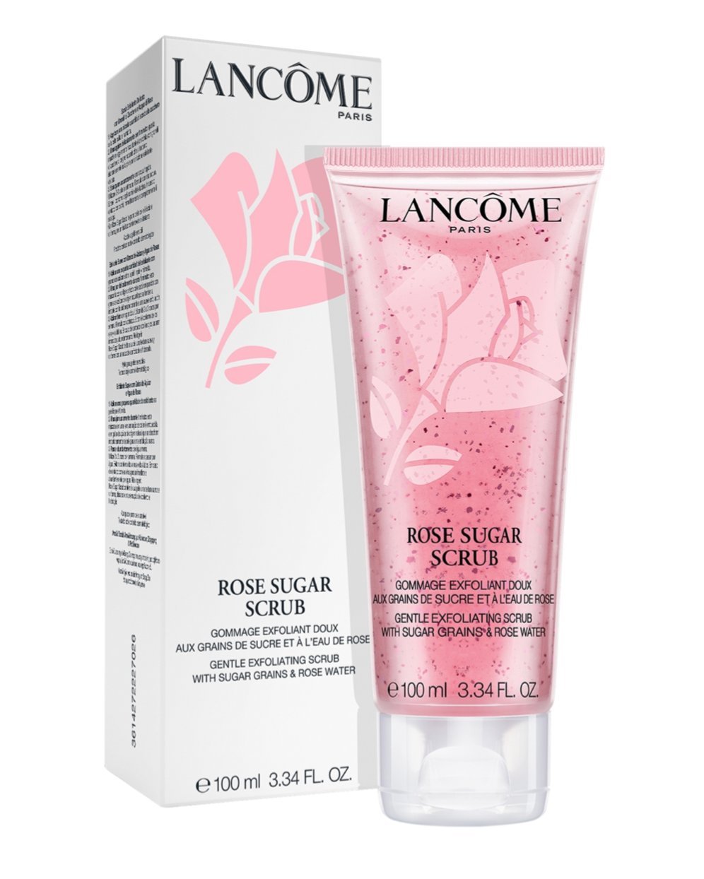 Luxury Exfoliating Rose Sugar Scrub 100ml - LANCOME Skincare for Smooth & Glowing Skin | Perfect for Spa Day, Gift Sets & Self-Care Routine
