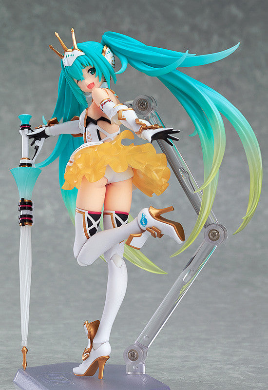 Racing Miku 2015 Ver. Figma Action Figure #SP 060 - Anime Collectible for Display & Racing Enthusiasts