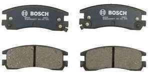 Bosch BP814 Premium Disc Brake Pads - Front & Rear Replacement Brake Pads for Smooth & Quiet Stopping Power - Perfect for Daily Commuting, Highway Driving & Performance Vehicles