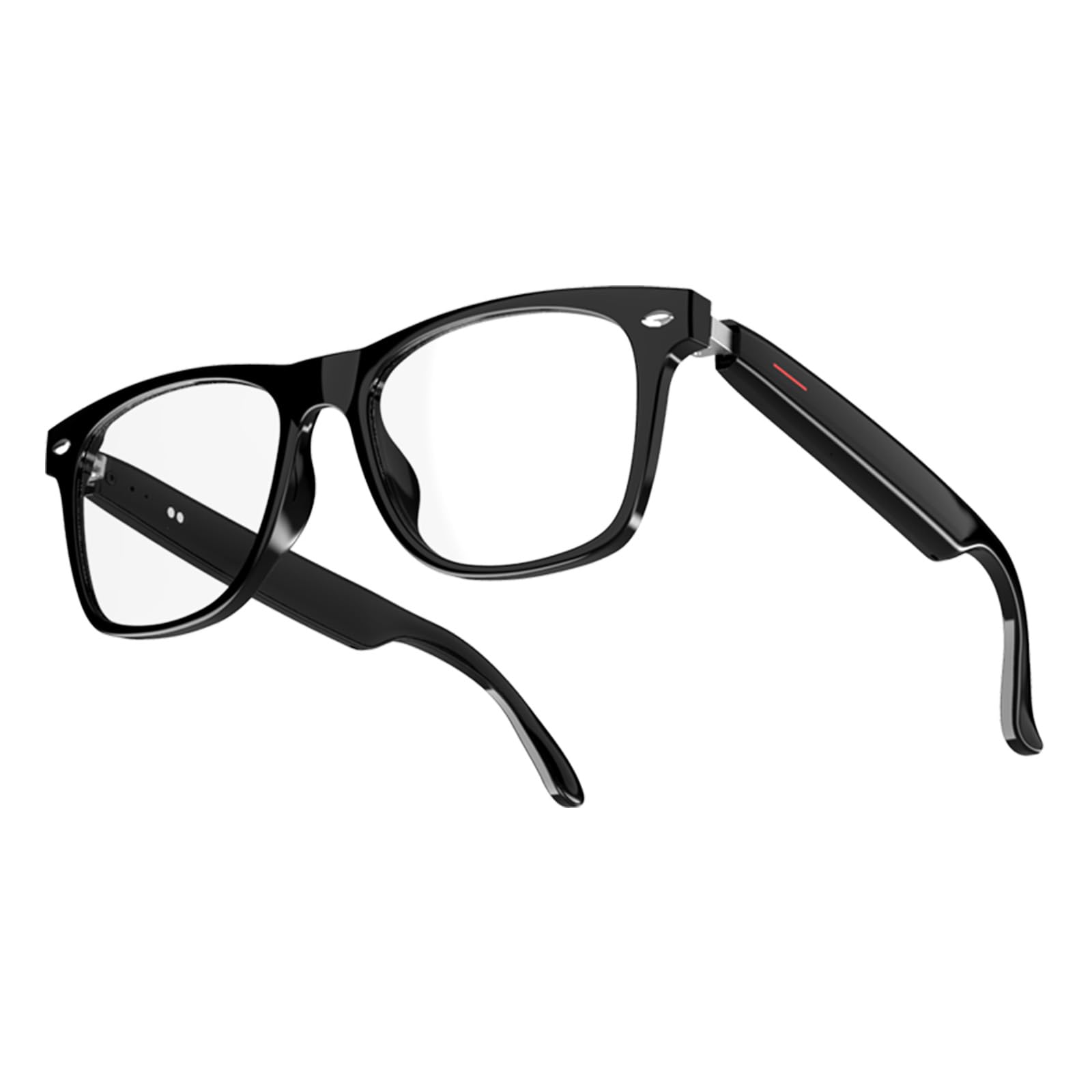 Smart Bluetooth Audio Glasses for Men & Women - Open-Ear Stereo Speakers, HD Mic, Polarized Lenses with UV400 & Blue Light Protection - Perfect for Running, Cycling & Outdoor Activities (E13-C)