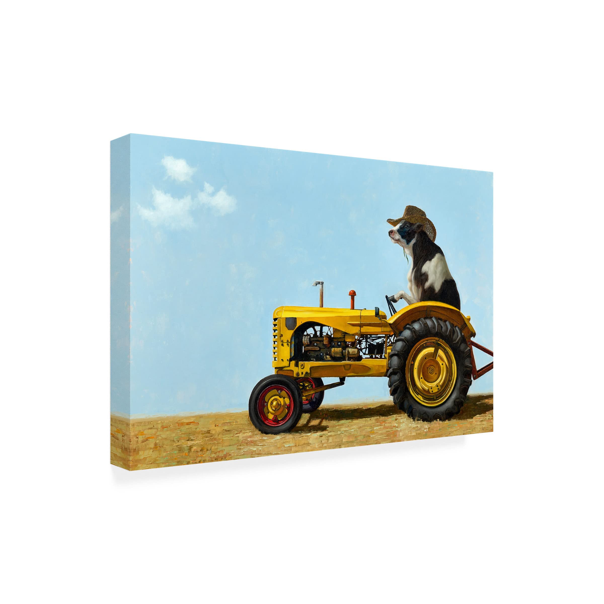 Lucia Heffernan 'Uncommon Cowboy' Western Canvas Art Print - Premium Trademark Fine Art Wall Decor for Living Room, Office & Western Theme Spaces