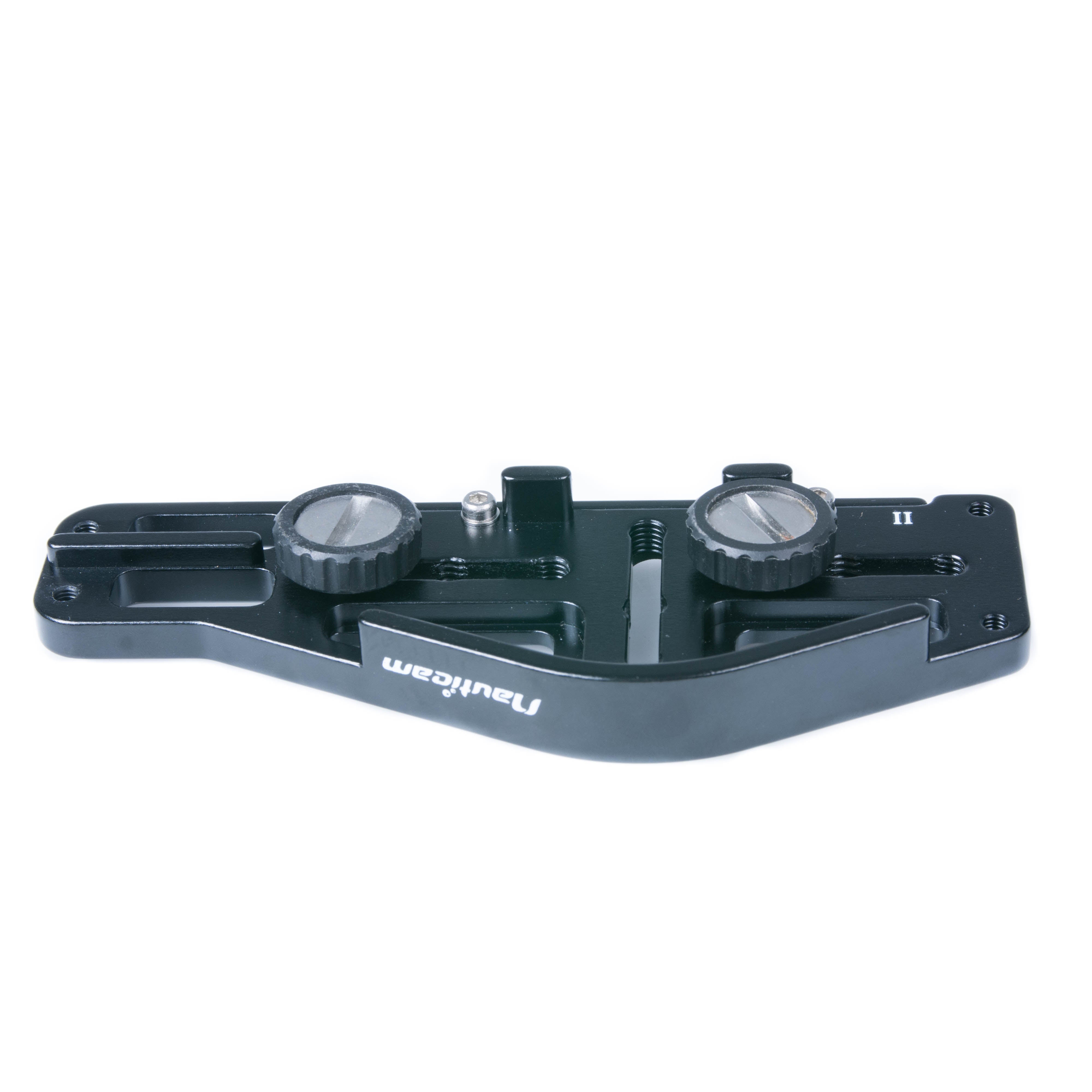 Nauticam Standard Flexitray II Plate (with 2pcs 1/4 Screws) - Used Underwater Camera Tray for Scuba Diving & Underwater Photography