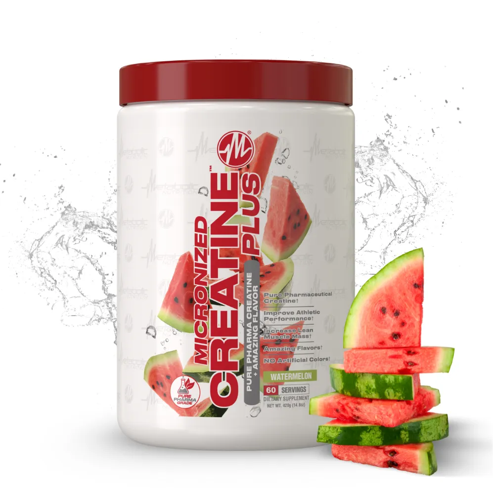 Metabolic Nutrition CreatinePLUS - Premium Creatine Supplement for Muscle Growth & Strength | Ideal for Athletes & Bodybuilders