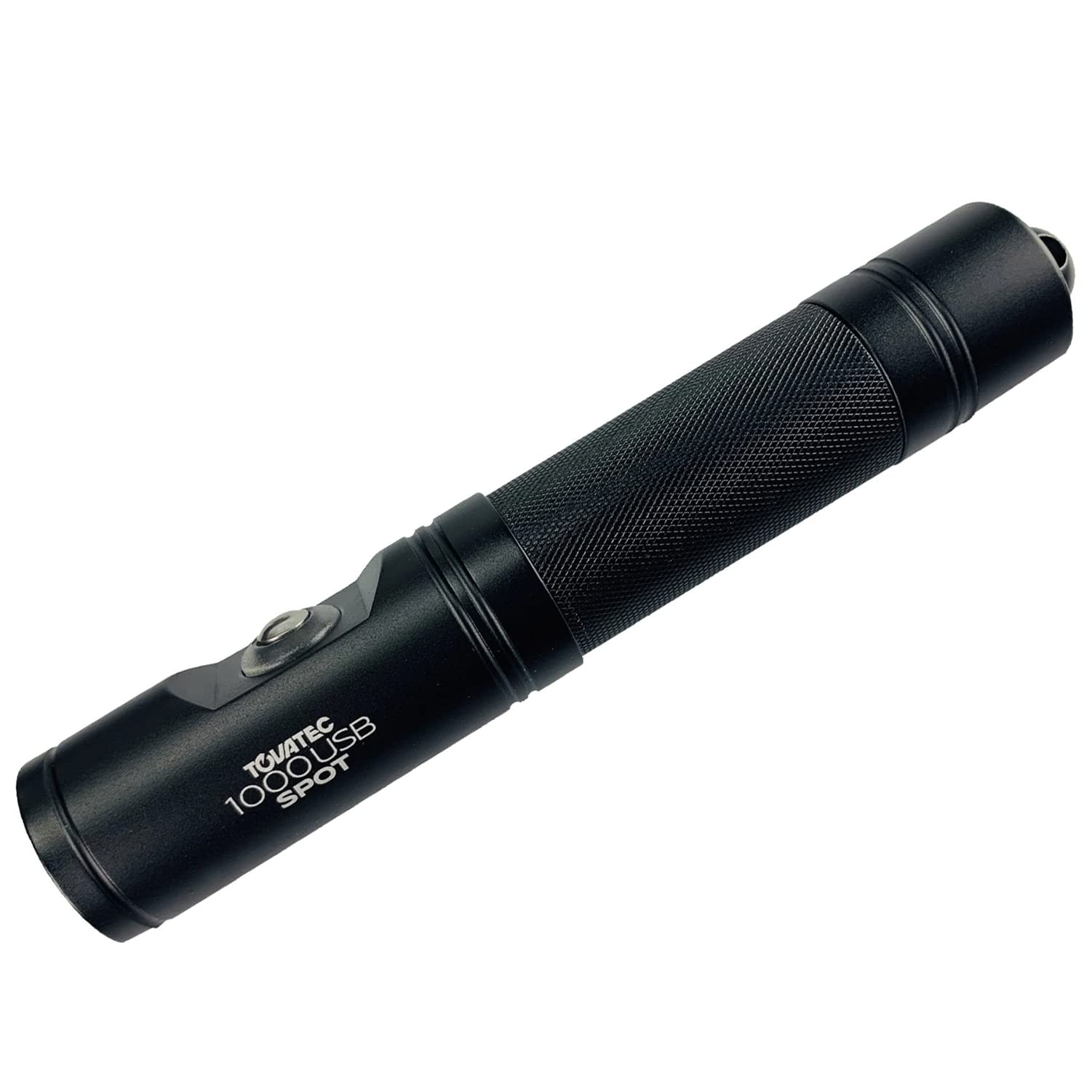 T1000S 1000 Lumen Waterproof USB Rechargeable Scuba Diving Light with Lanyard & Padded Case - Compact Underwater Flashlight for Night Diving, Spearfishing, Cave Exploration & Emergency Lighting