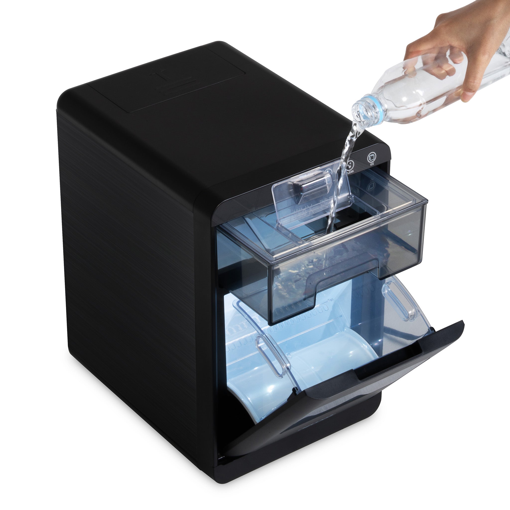 Newair® 44 lbs/24 Hours Countertop Nugget Ice Maker - Portable & Compact for Home, Office, RV, and Parties