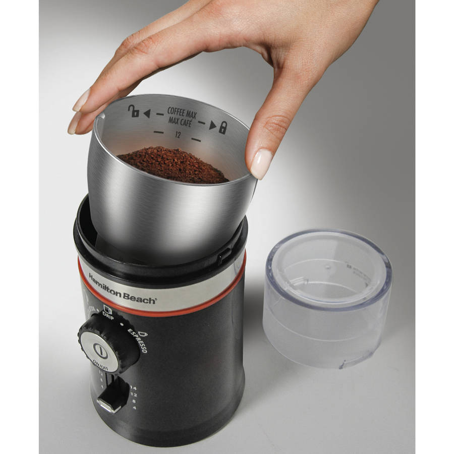 Hamilton Beach 14-Cup Custom Coffee Grinder 80393C - Perfect for Fresh Ground Coffee at Home or Office