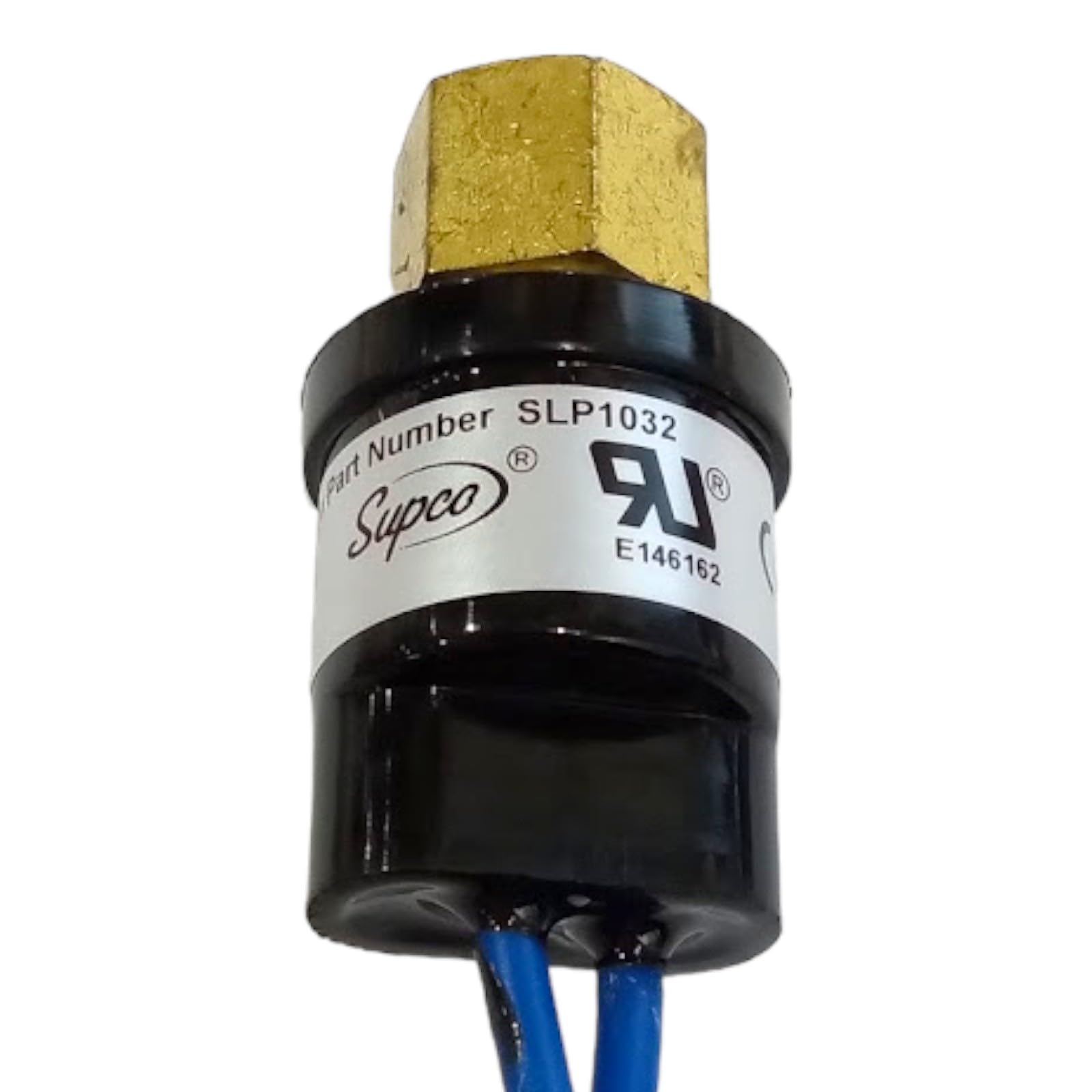 Genuine OEM Supco SLP1032 Low Pressure Switch - HVAC Refrigeration Replacement Part for Air Conditioners & Freezers