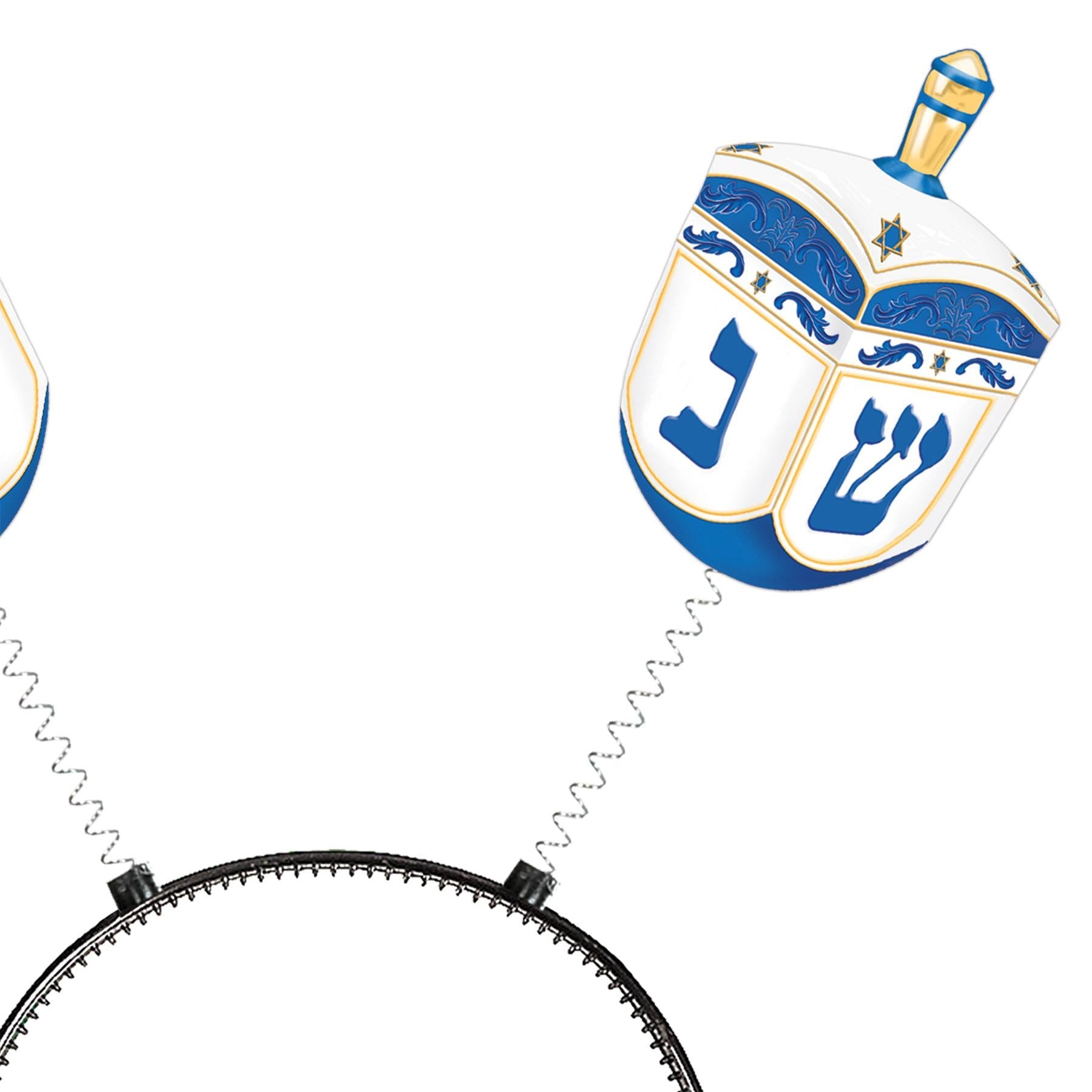 12 Pack Beistle Dreidel Boppers - Fun Hanukkah Party Favors for Kids & Adults - Perfect for Holiday Games, Classroom Activities & Jewish Celebrations