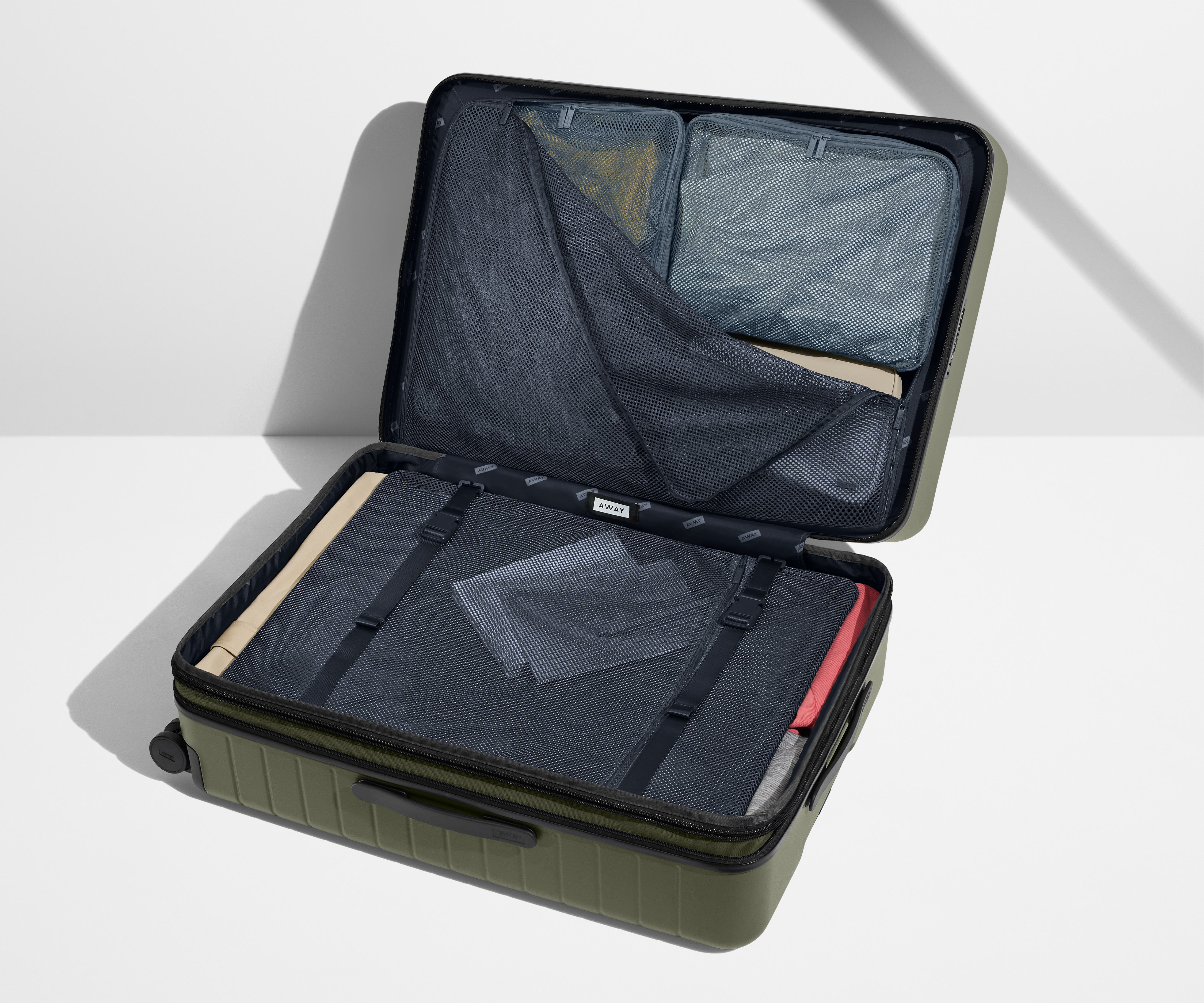 Premium Large Flex Backpack in Olive Green - Durable & Stylish for Travel, Hiking & Everyday Use