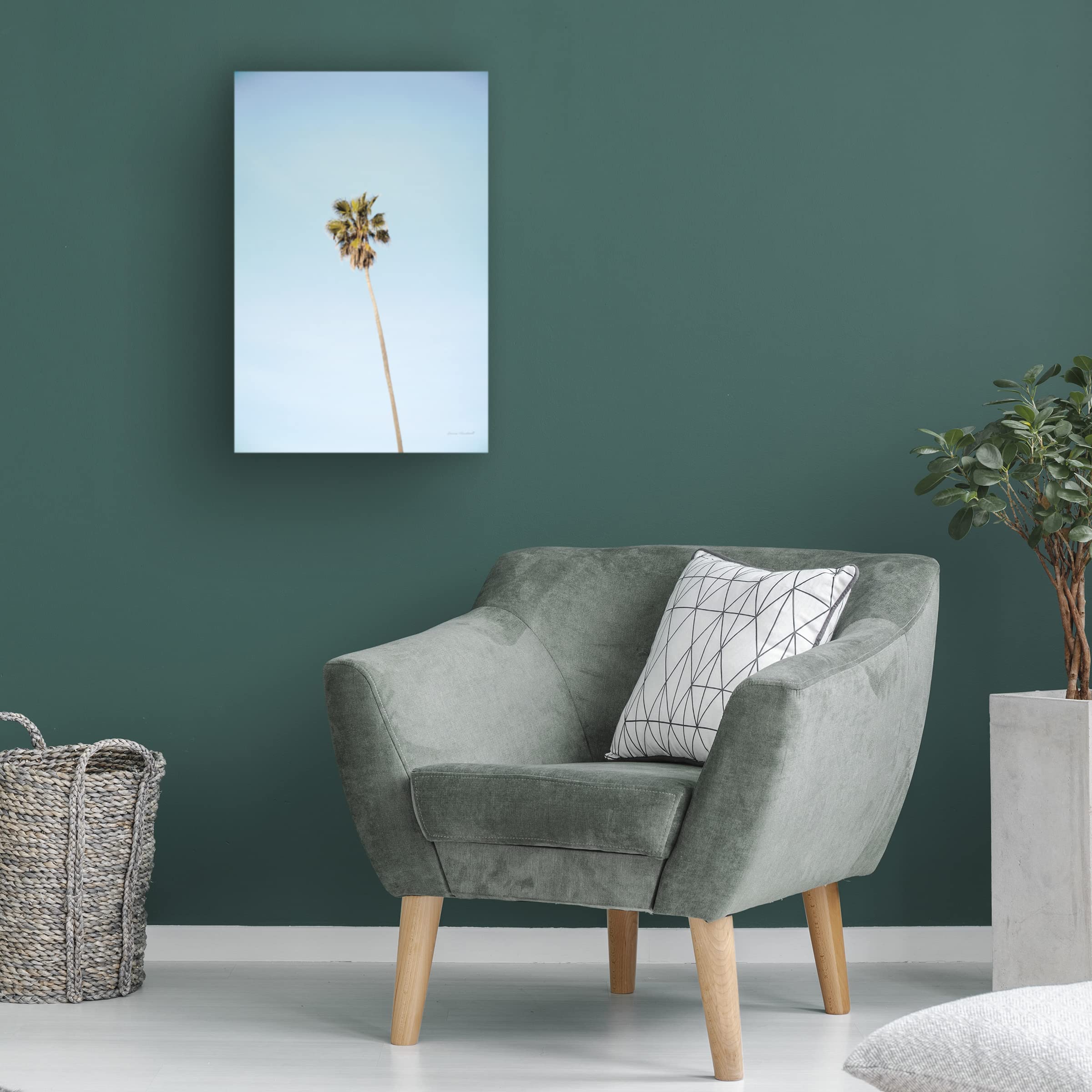 Laura Marshall 'Summer III' Canvas Wall Art - Handmade Floral Landscape Painting for Living Room, Bedroom & Office Decor | Trademark Fine Art