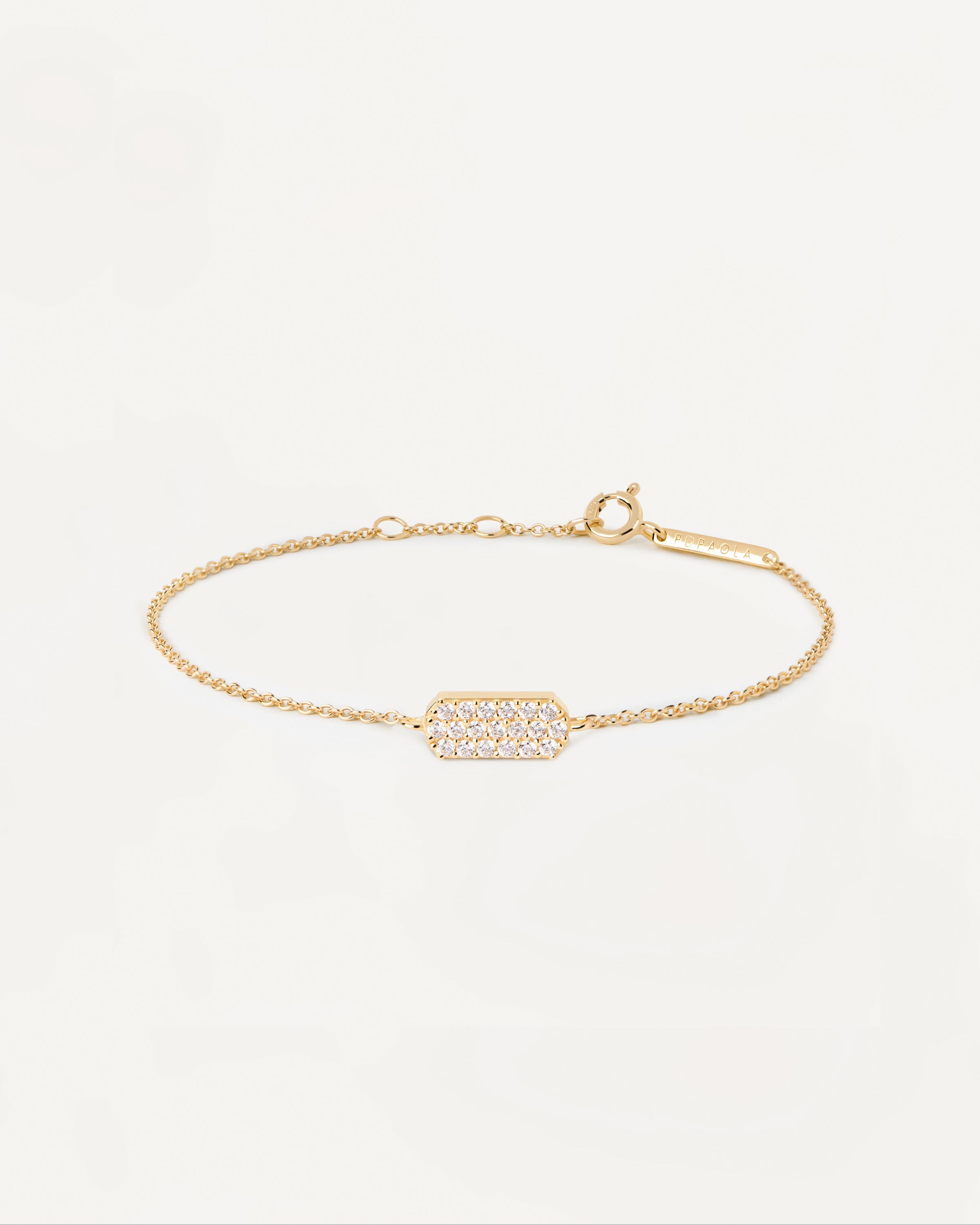 Icy Gold Bracelet for Women - Elegant & Shiny Fashion Jewelry - Perfect for Parties, Weddings & Everyday Wear