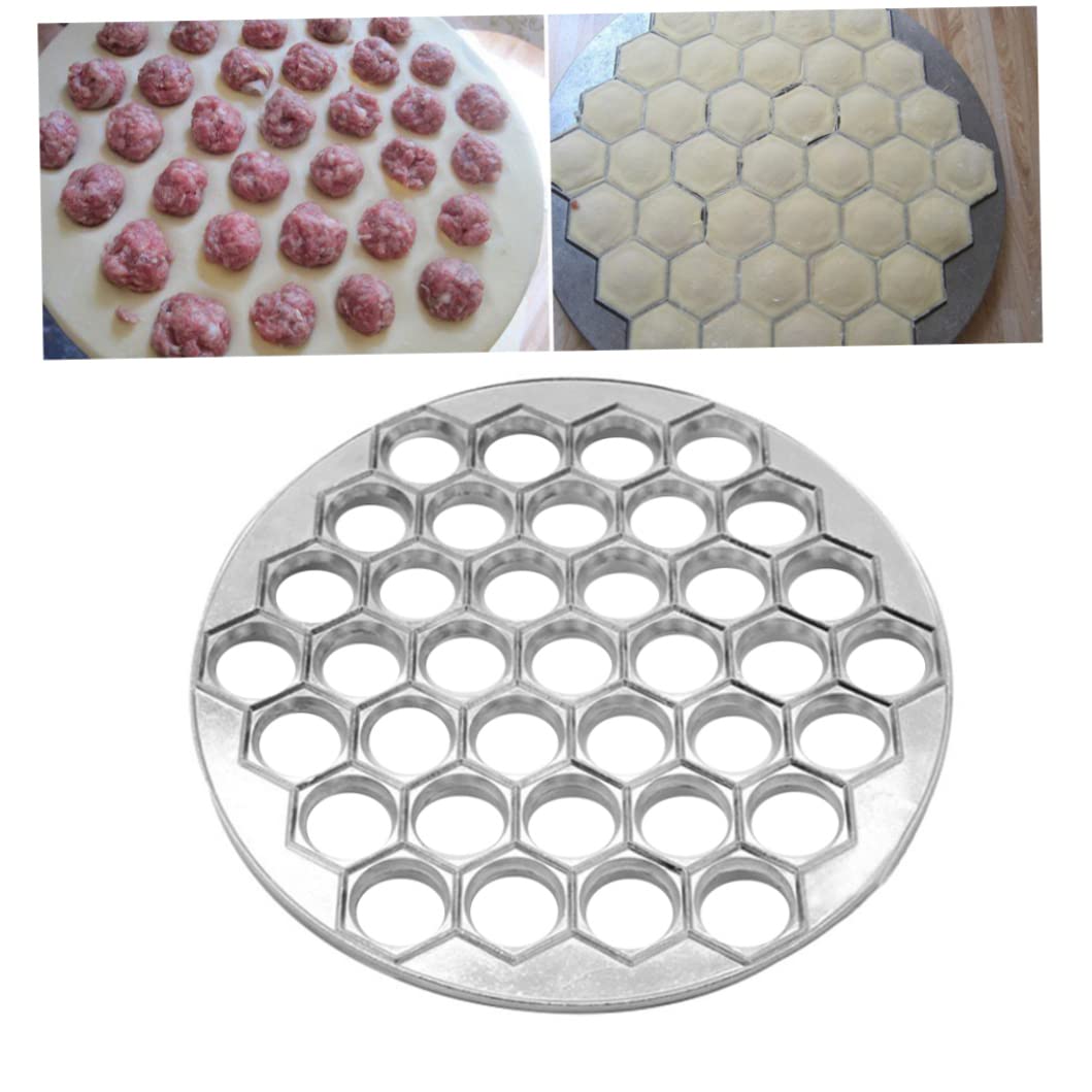 Premium Dumpling Maker & Russian Pelmeni Mold - Stainless Steel Dumpling Press Tool for Homemade Asian Dumplings, Pierogi, Pelmeni | Perfect for Family Cooking, Party Food Prep & Traditional Cuisine Making