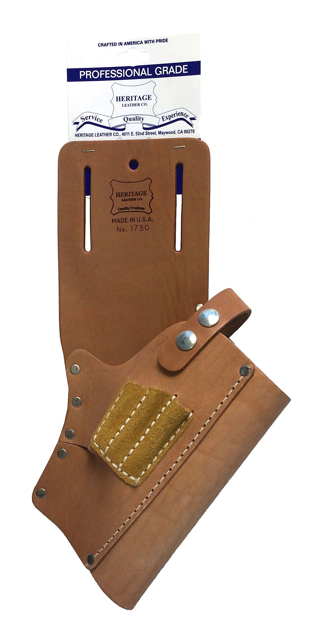 Heavy Duty Cordless Drill Holster with Bit Holder - Durable Belt Clip & Storage Pouch for Power Tools - Perfect for Construction, DIY Projects & Home Repairs