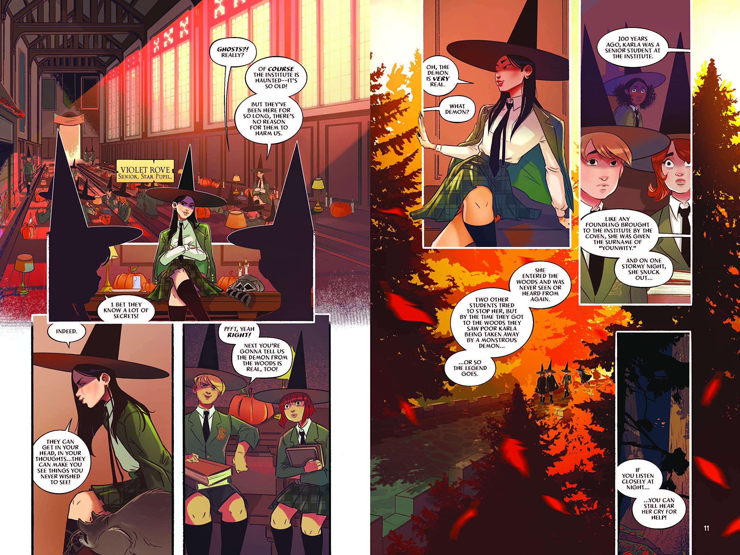 Over My Dead Body: A Witchy Graphic Novel - Book 1 | Supernatural Mystery & Dark Fantasy Comic | Perfect for Halloween Reading & Witchcraft Enthusiasts