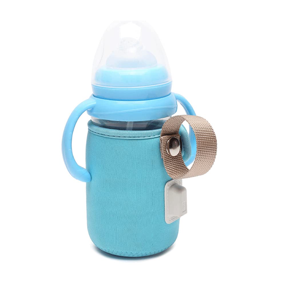 USB Portable Baby Bottle Warmer - Travel Car Bottle Heater for Milk & Formula - Indoor, Outdoor, Driving & Travel Use - Perfect for Parents on the Go