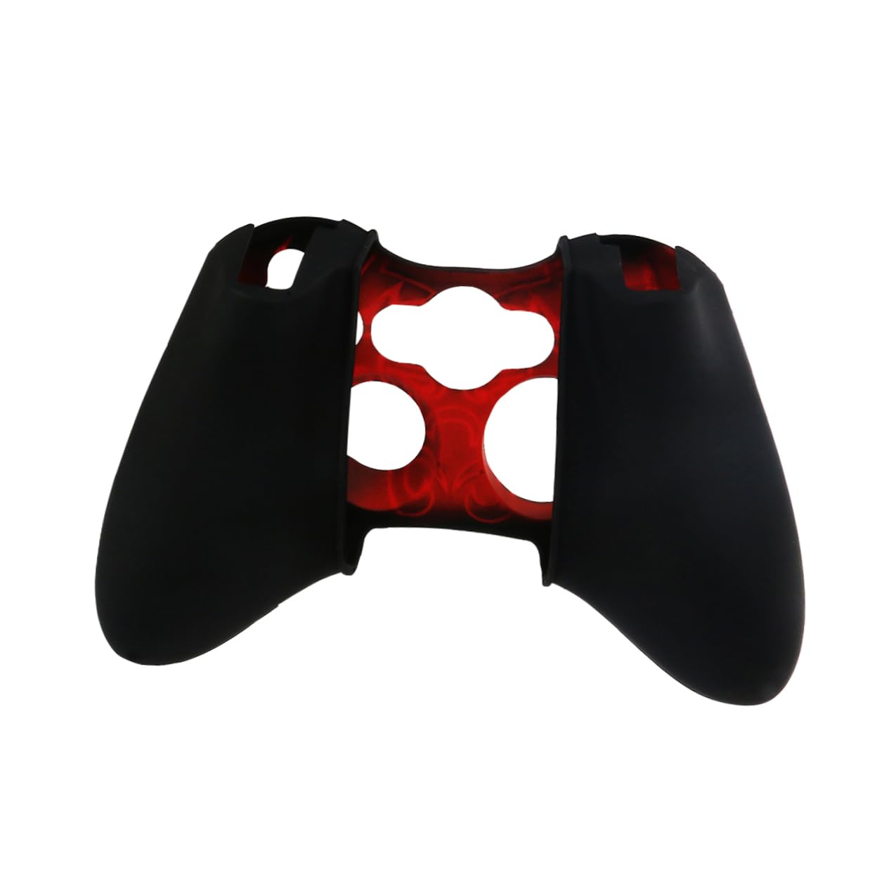 Angoily 3-Pack Silicone Skin Cover for Xbox 360 Controller - Protective Case with Non-Slip Grip (Red) - Perfect for Gaming, Travel & Long Play Sessions