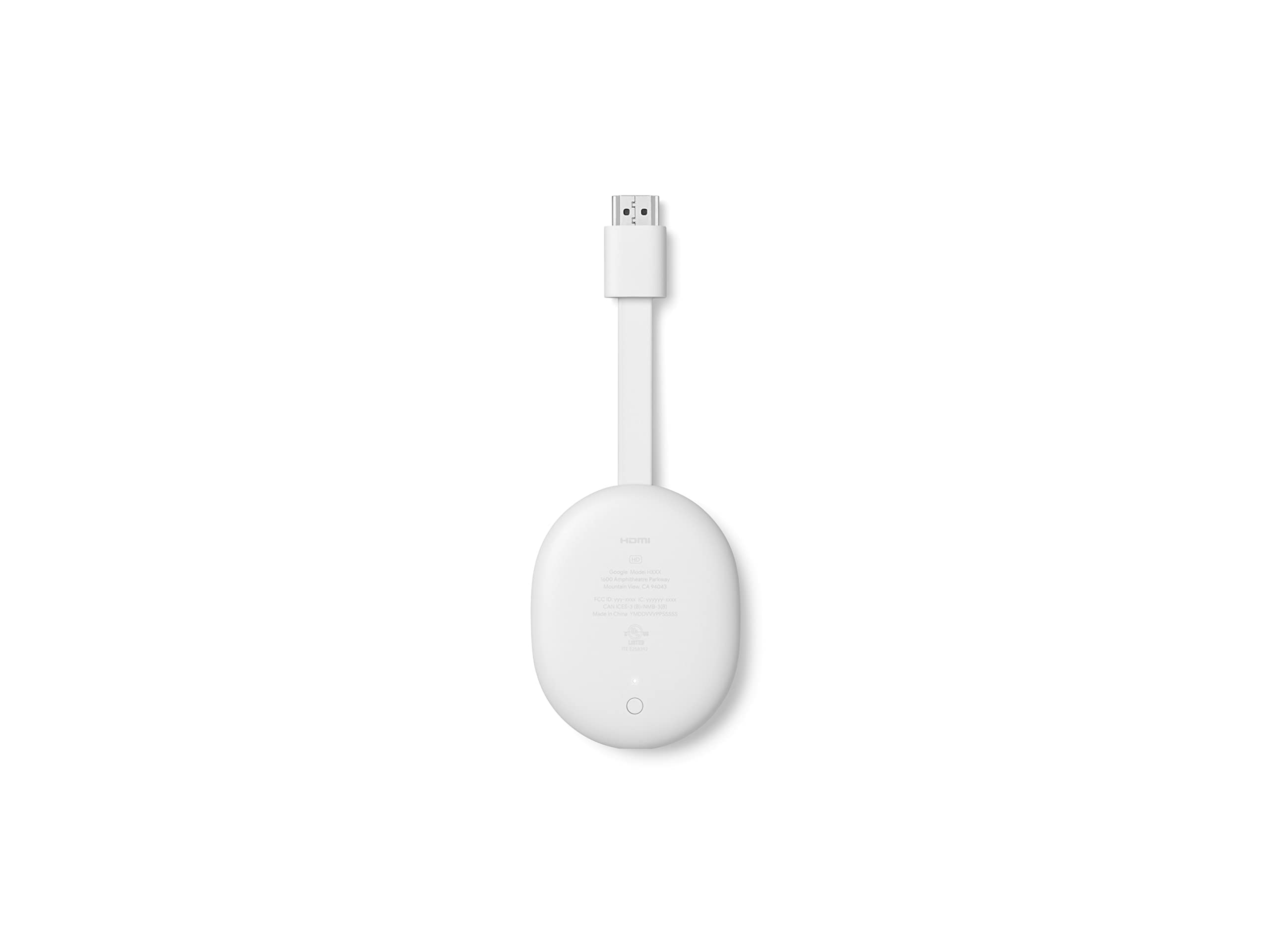 Google Chromecast with Google TV (4K) - Smart Streaming Stick with Voice Remote - 4K HDR Ultra HD, Dolby Vision - Watch Netflix, Disney+, YouTube & Live TV - Snow White - Perfect for Home Theater & Family Movie Nights