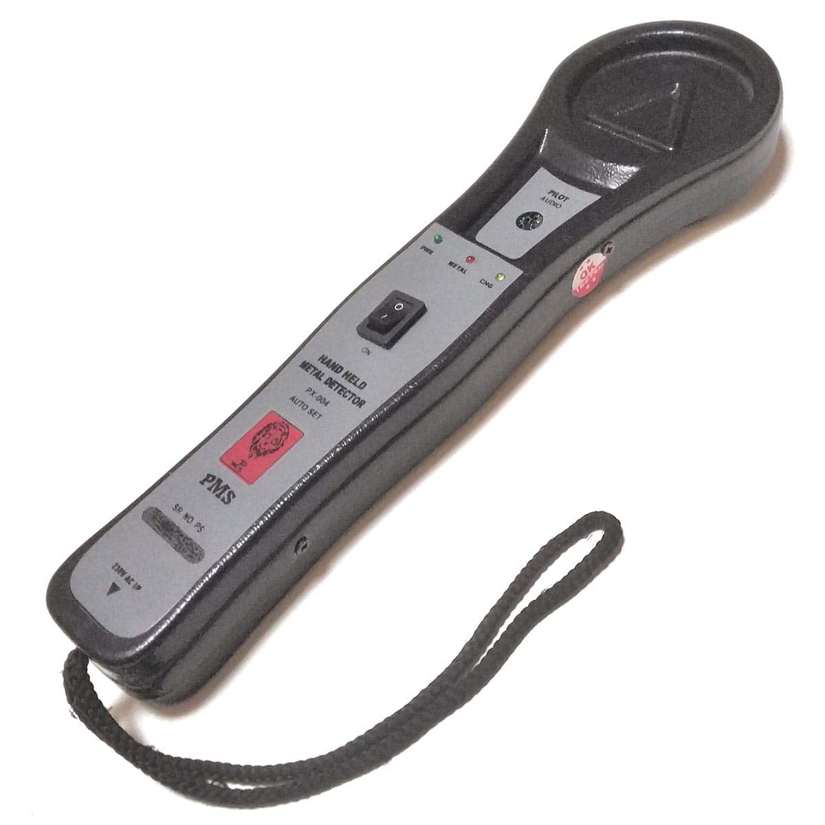 PMS PX-04 Metal Detector with Automatic Self-Adjusting Circuits, Rechargeable Battery & Charger - 1 Year Warranty | Perfect for Treasure Hunting, Beach Combing & Security Screening