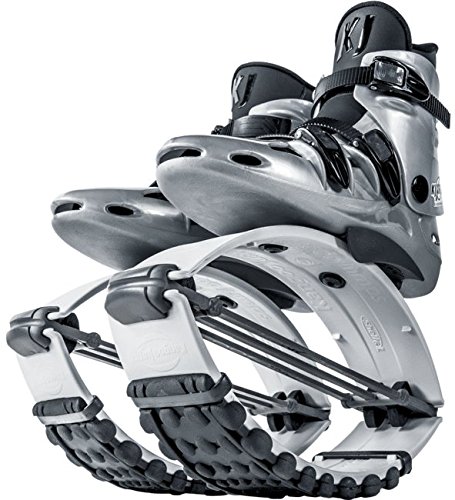 Kangoo Jumps XR3 Rebounding Shoes - White Edition | Energy-Boosting Exercise & Fitness Training | Perfect for Home Workouts, Cardio Training & Fun Jumping Activities