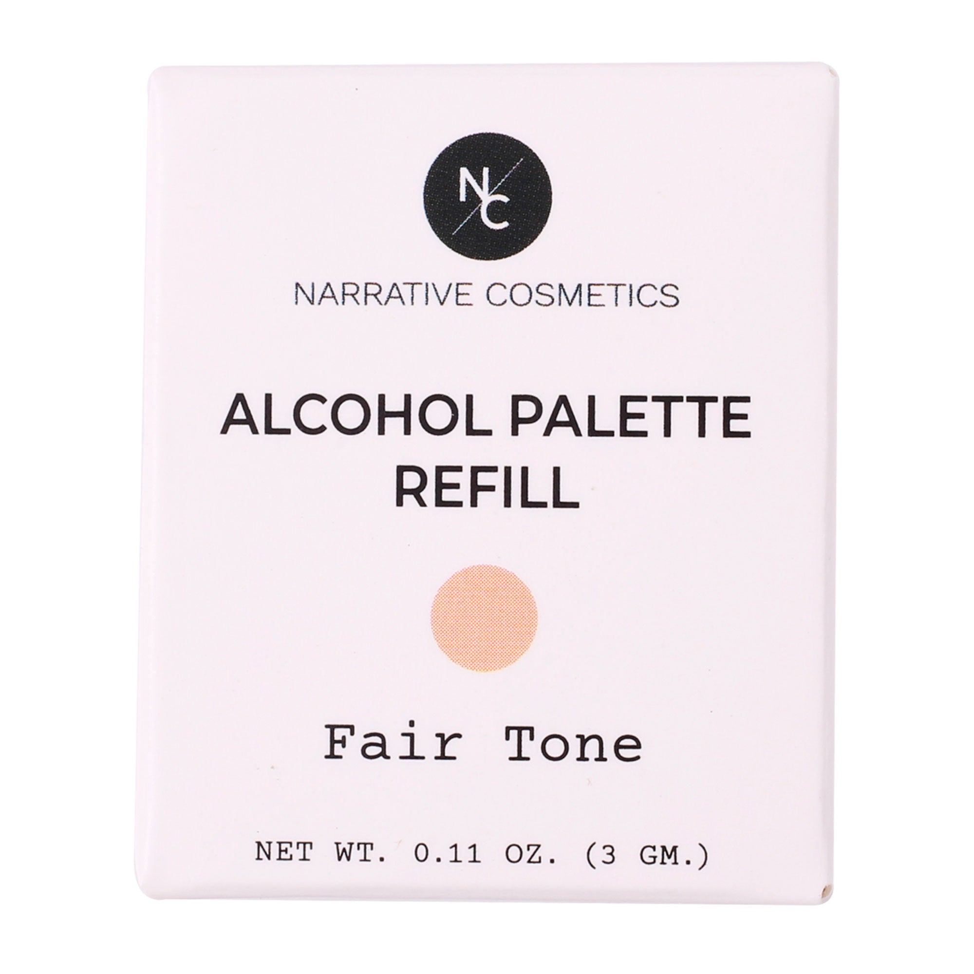 Narrative Cosmetics Alcohol Palette Refill Pans - 12 Skin Tone Shades for Professional Makeup Artists | Perfect for Face Contouring, Highlighting & Airbrush Makeup