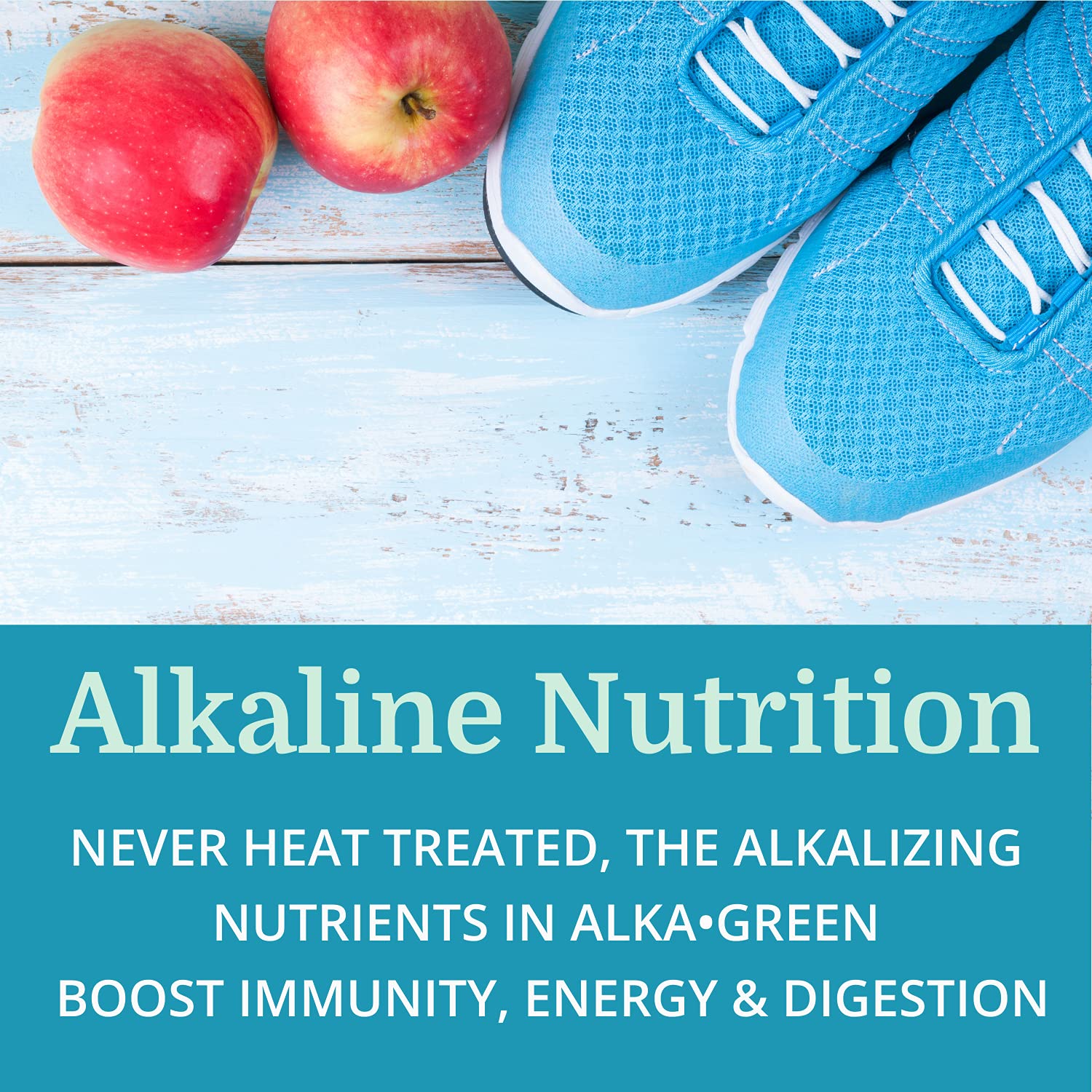 Alka•Green Superfood Powder (6 Pack) - Organic Alkaline Barley Grass Supplement Rich in Enzymes & Amino Acids - Nutrient-Dense Super Greens for Detox & Energy Boost - Perfect for Smoothies, Juices & Daily Wellness Routine