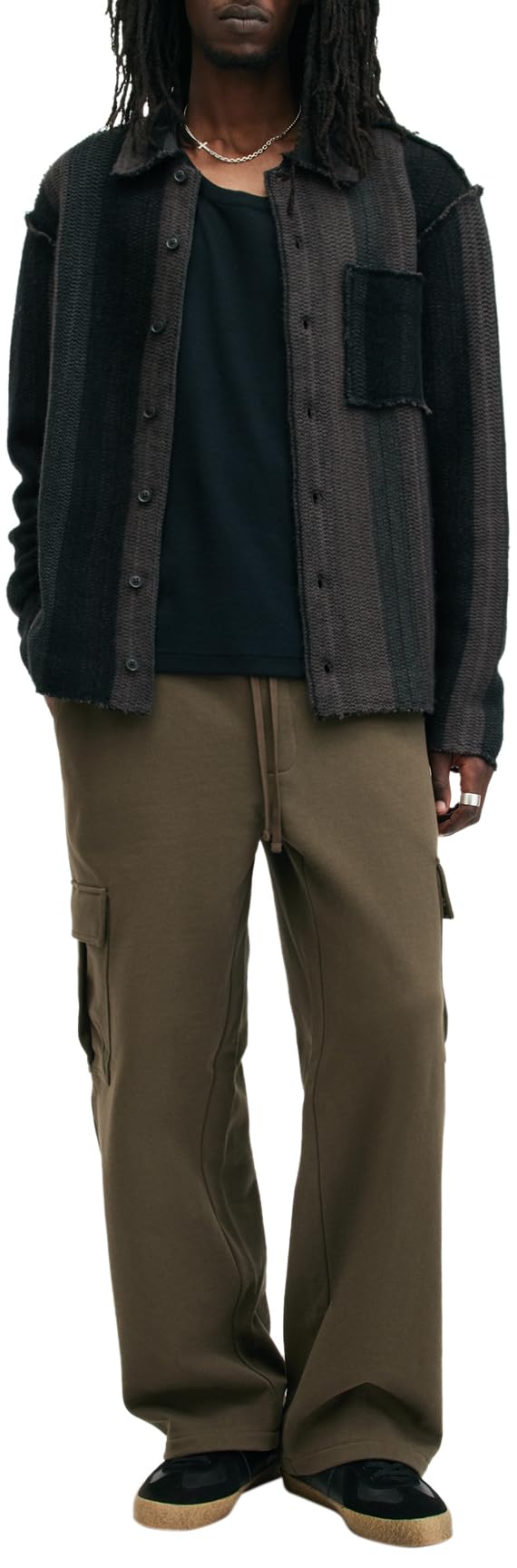 **Men's Comfortable Cotton Jogger Sweatpants - Relaxed Fit Casual Lounge Pants for Running, Gym, and Home Wear**