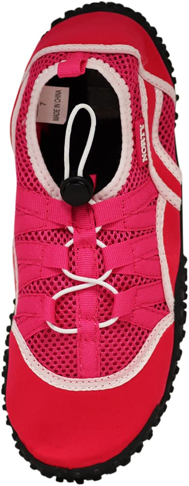 NORTY Wave Aqua Socks for Women - Quick-Dry Water Shoes with Non-Slip Sole for Beach, Pool, Surfing & Yoga - Lightweight Swim Shoes for Women