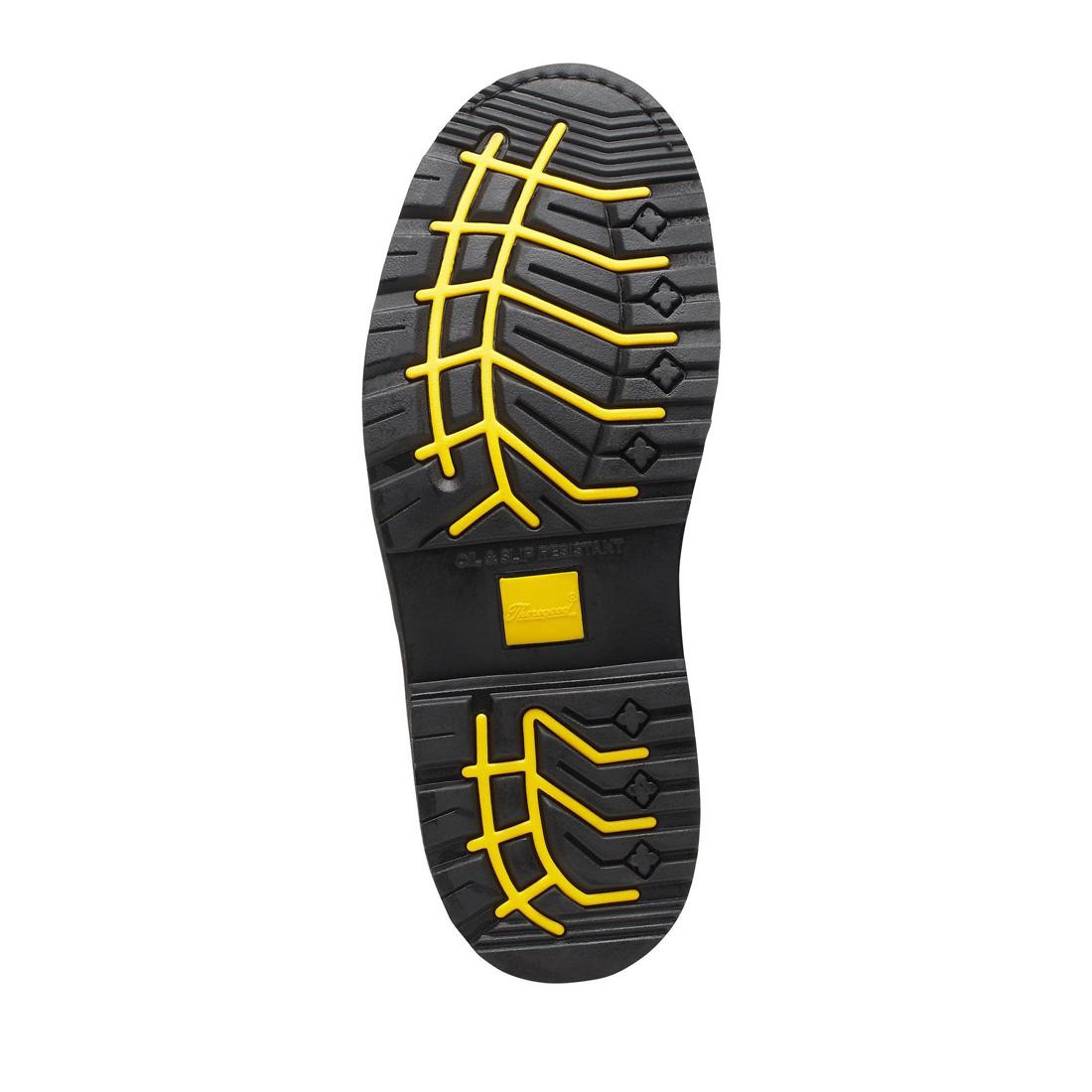 Jobsite Series 8 Composite Toe Insulated Waterproof Work Boots - Crazy Horse Leather for Construction, Winter & Outdoor Work