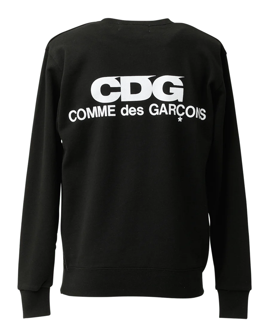 CDG Crew Neck Sweatshirt - Preorder Now | Comfortable & Stylish Unisex Pullover for Casual Wear & Street Fashion