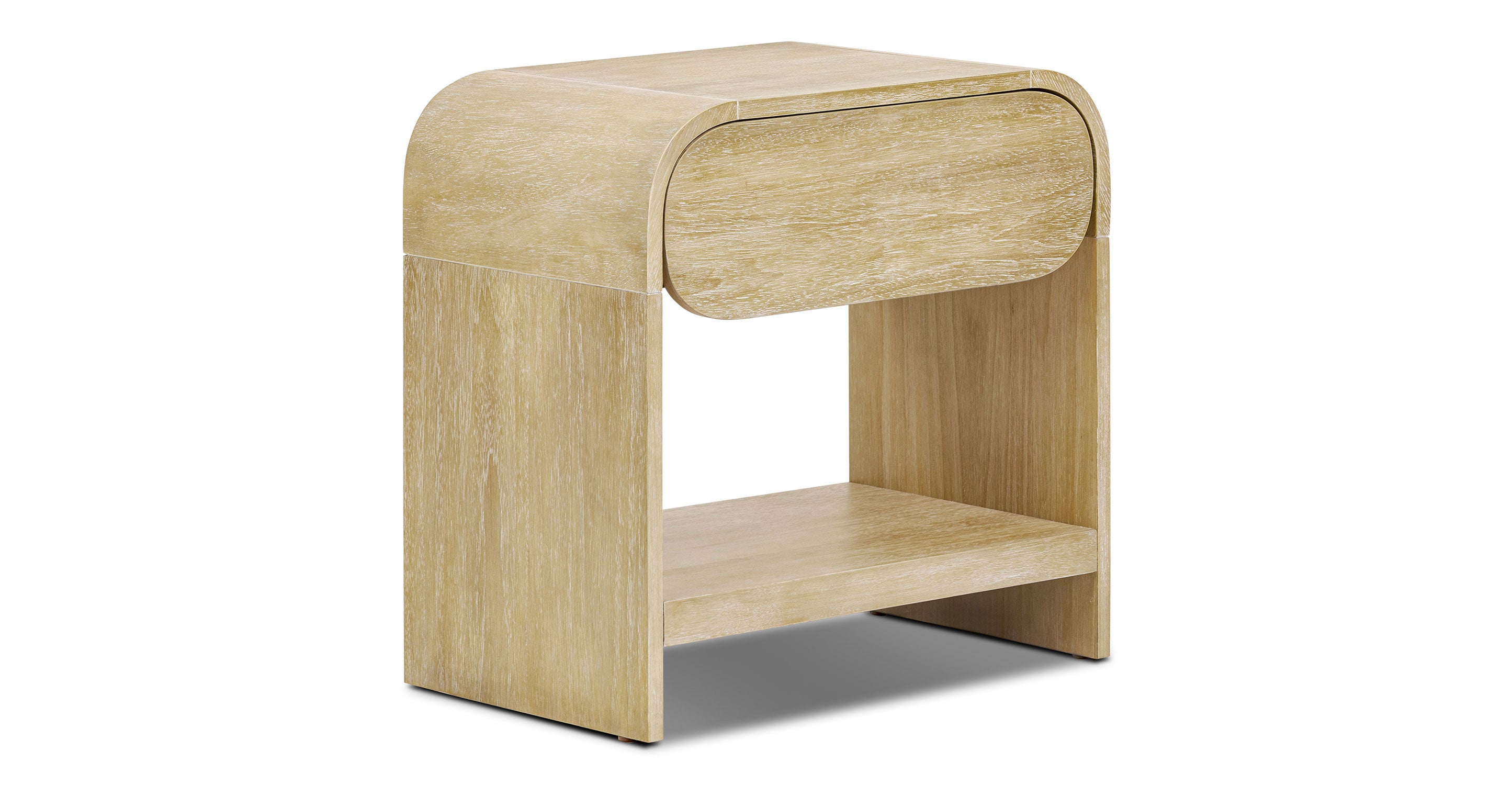 Modern Nightstand with USB Ports and Drawer - Bedside Table for Bedroom, Living Room, or Office - Perfect for Charging Devices and Storage