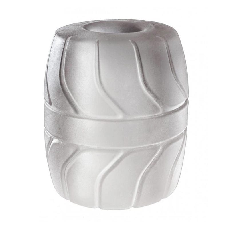 Premium PF SilaSkin Ball Stretcher - Opaque White for Comfort & Support | Perfect for Weight Training, Intimacy & BDSM Play