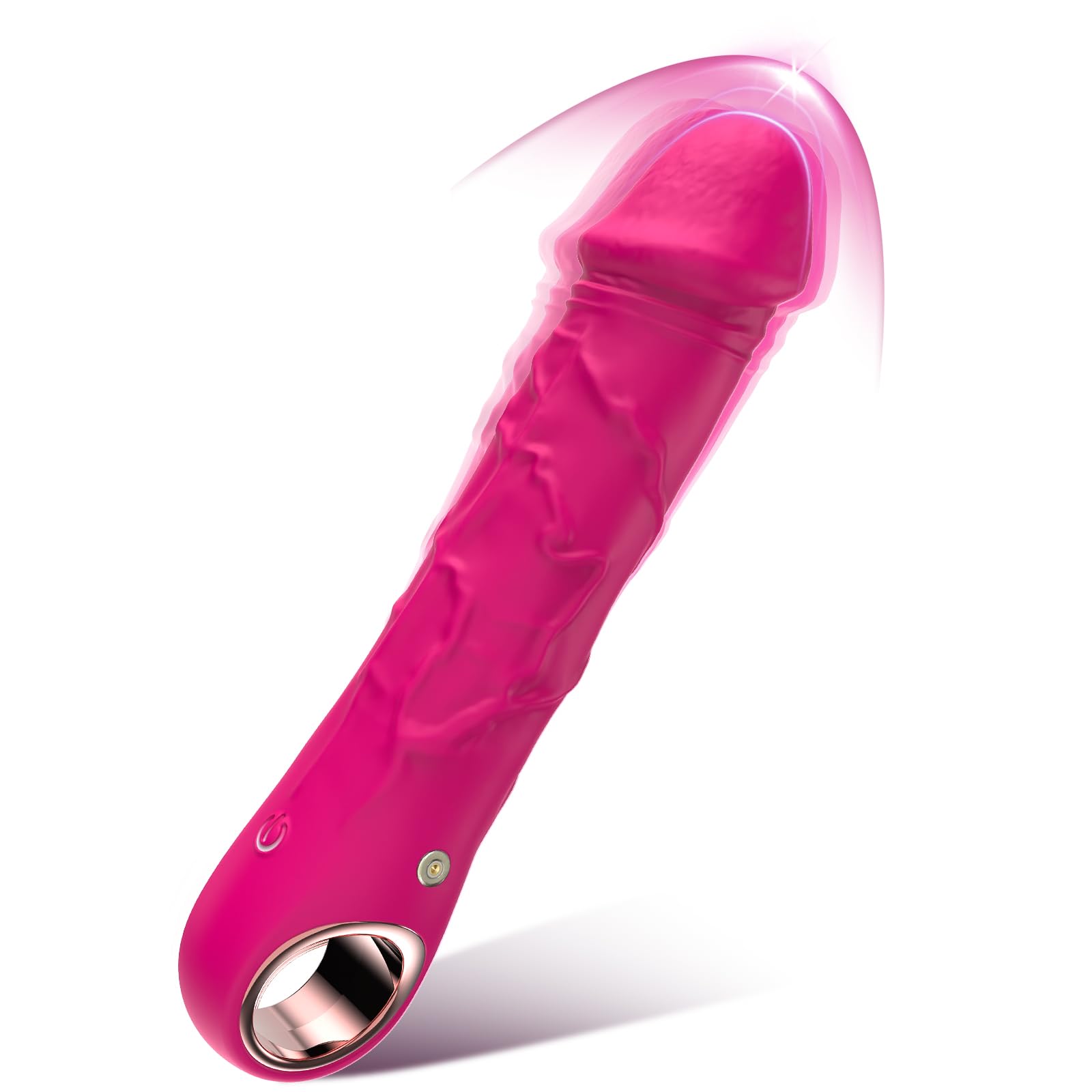 BGGOOD Realistic G-Spot Dildo Vibrator with 10 Powerful Vibration Modes - High Frequency Clitoral Stimulator for Women, Pink Adult Sex Toy for Solo Play & Couples Pleasure