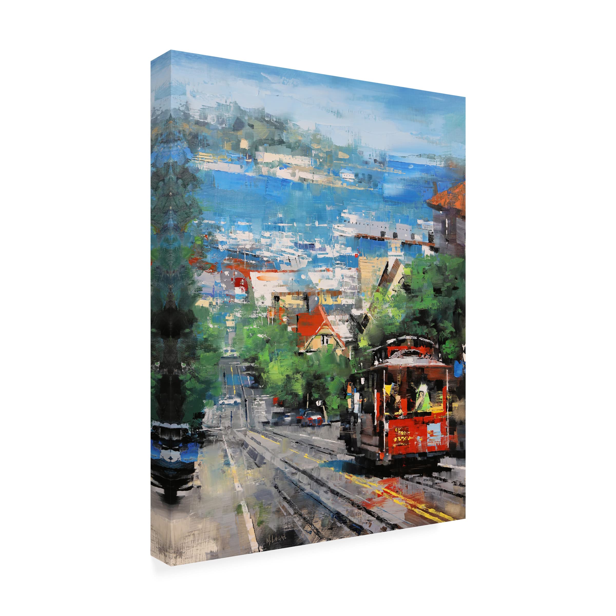 Mark Lague 'Alcatraz' Canvas Art Print - Premium Wall Decor for Living Room, Bedroom & Office - Trademark Fine Art Collection
