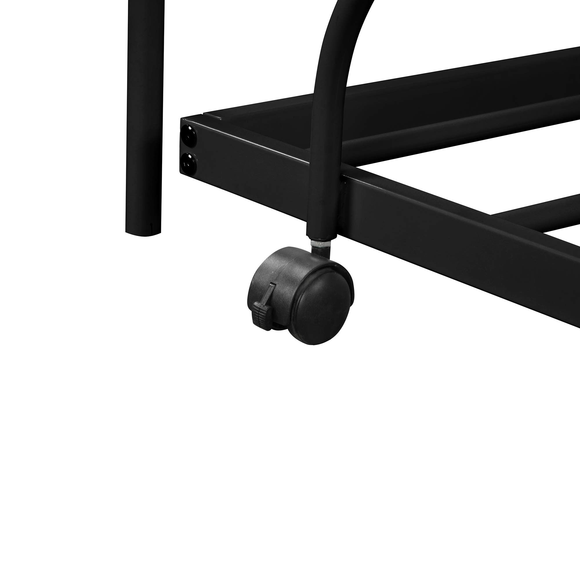 Twin Size Daybed with Trundle Bed - Sturdy Metal Frame, No Box Spring Needed - Perfect for Kids, Teens & Adults - Ideal for Guest Rooms, Dorms & Small Spaces - Black
