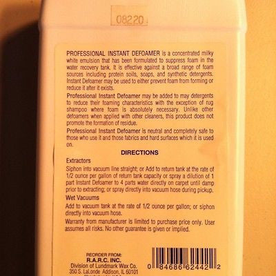 Lundmark Professional Instant Defoamer 32oz - Fast Acting Anti-Foam Solution for Pools, Spas & Industrial Use