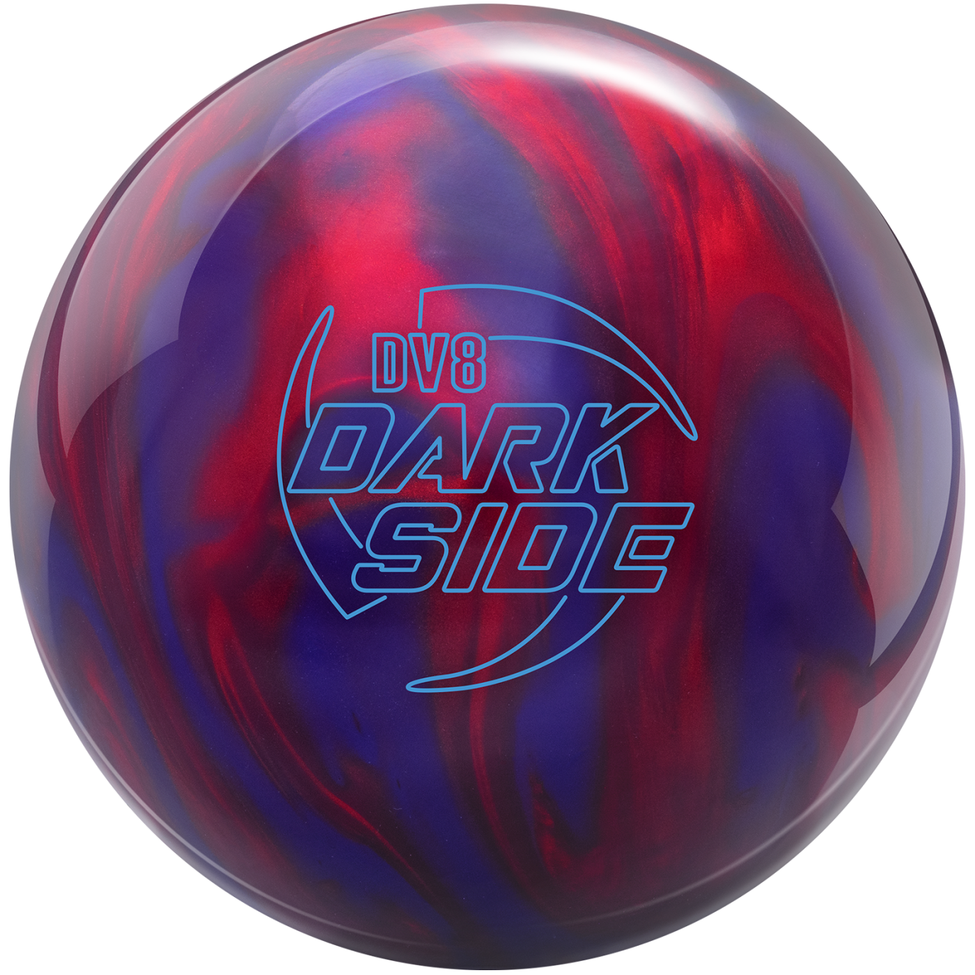 Dv8 Dark Side Bowling Ball - High Performance Bowling Ball for Hook & Strike | Perfect for League Play & Tournament Competition