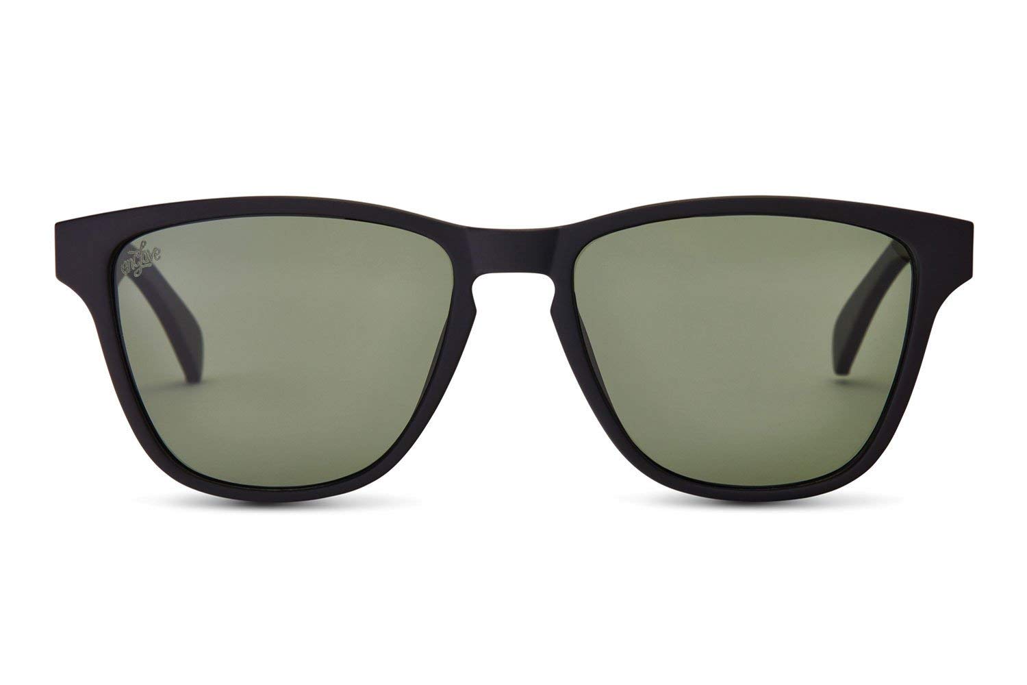 Enclave Eyewear Retro Metal Frame Polarized Sunglasses for Men & Women - UV Protection, Classic Style for Driving, Beach & Outdoor Activities
