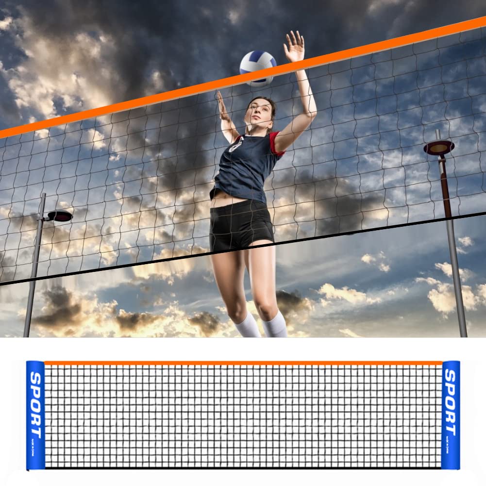 **Premium Volleyball & Pickleball Net for Outdoor Sports - Easy Setup for Beach, Lawn, Backyard, Garden & Courtyard Games - Perfect for Training, Practice & Fun Family Activities**