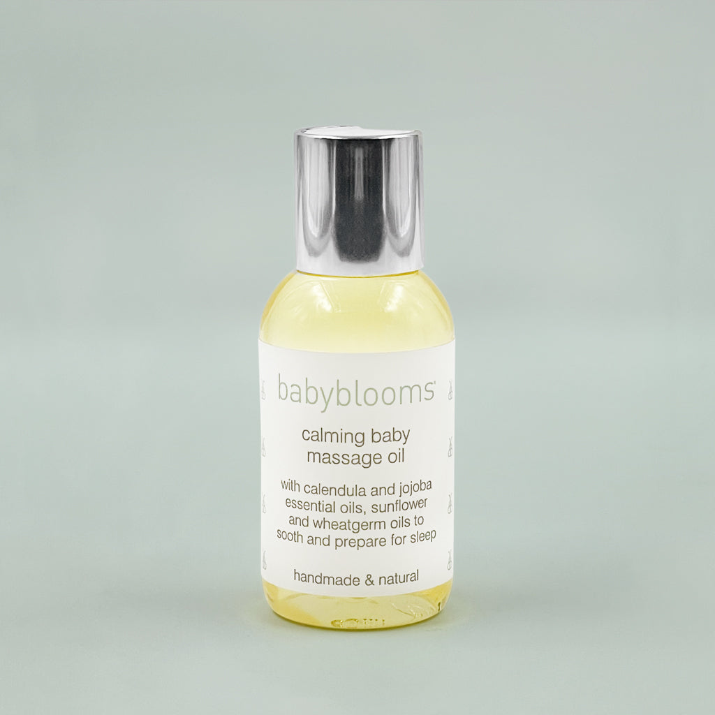 Organic Calming Baby Massage Oil - 50ml | Gentle Relaxation for Newborns & Infants | Perfect for Bedtime & Soothing Fussy Babies