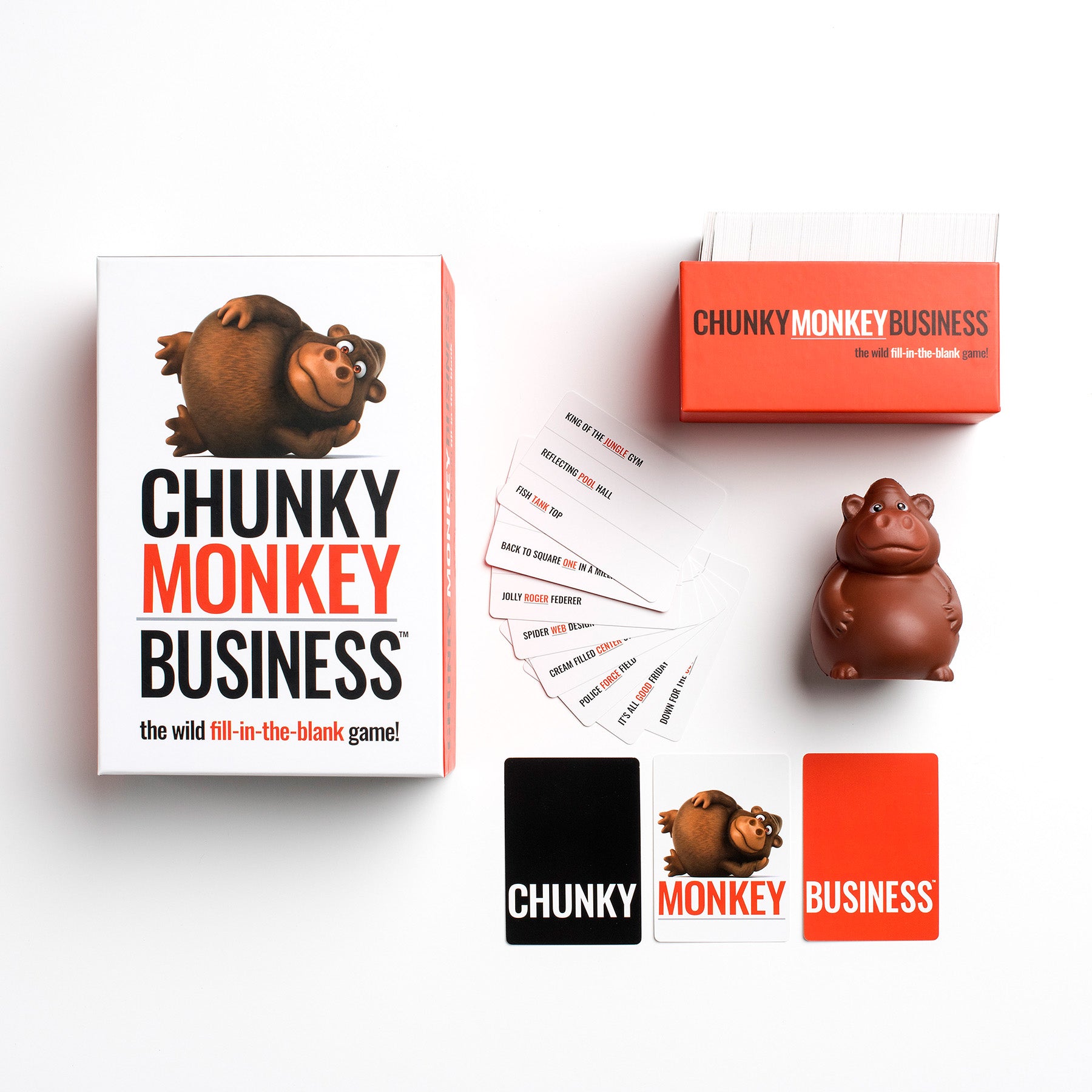 Chunky Monkey Business Party Game - Fun Family & Friends Card Game by The Good Game Company - Perfect for Game Nights, Birthday Parties & Team Building Events