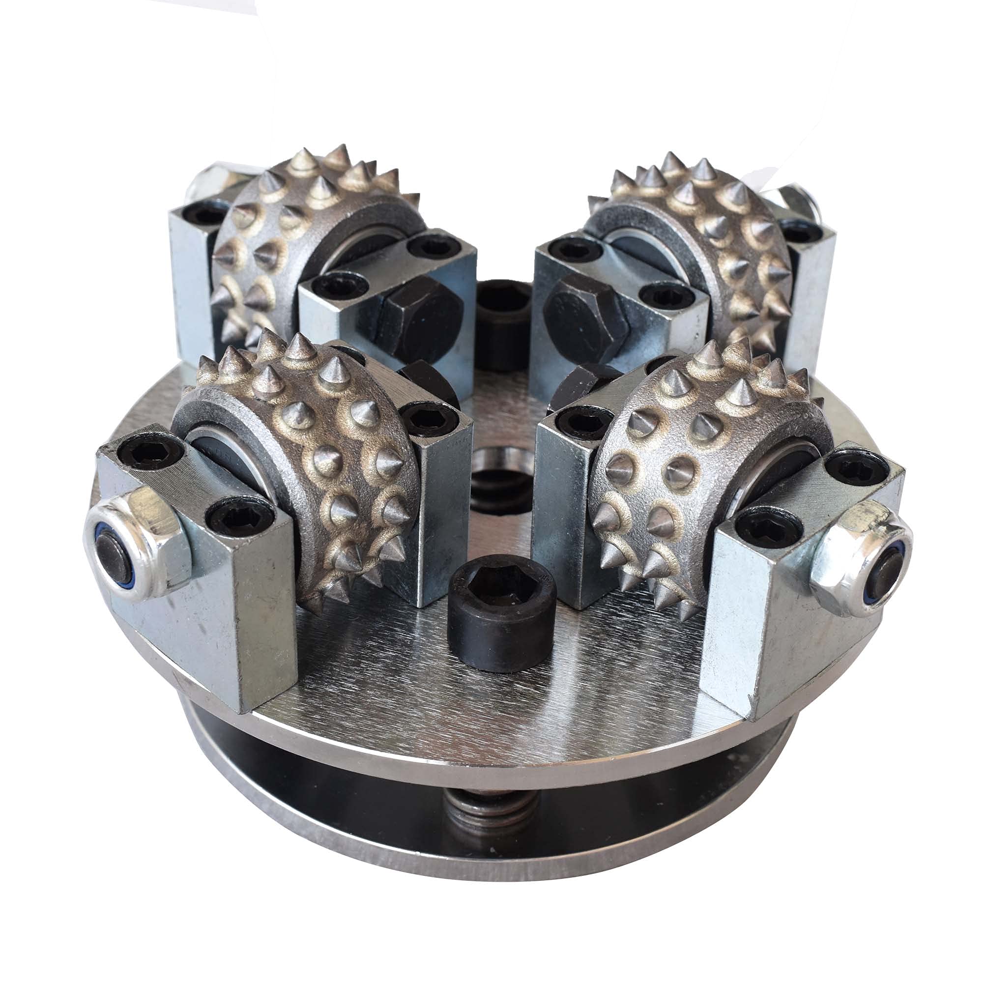 6 Inch Bush Hammer Tool for Angle Grinder - 5/8