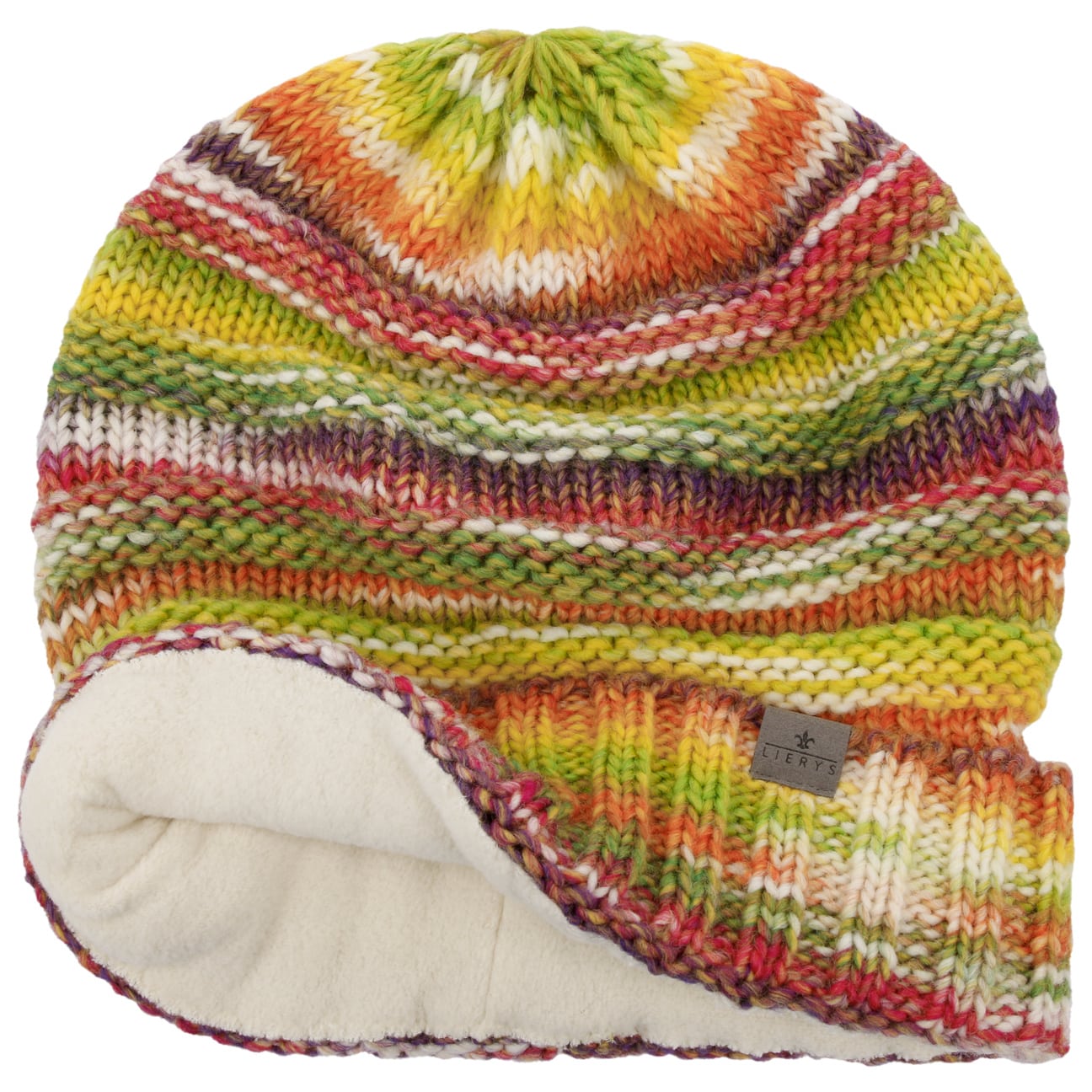 Lierys Bernardo Beanie - Fleece-Lined Winter Hat with Foldable Cuff for Men & Women - Perfect for Skiing, Snowboarding & Cold Weather Outdoor Activities